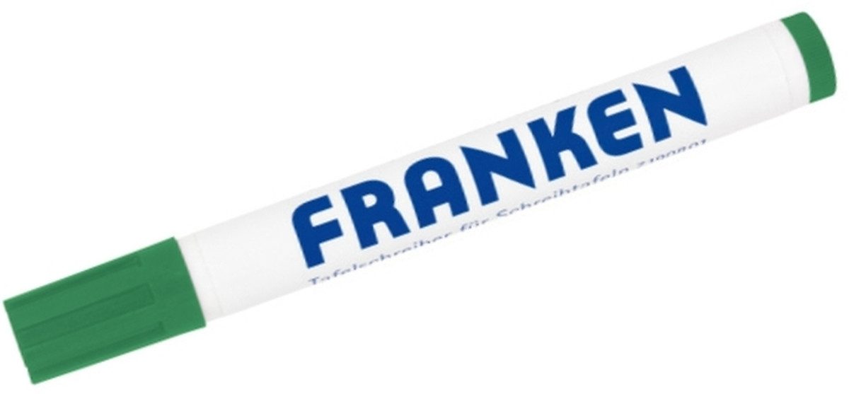 FRANKEN Whiteboard Marker Tafelschreiber nachfüllbar 2-6mm grün 1 Stück
