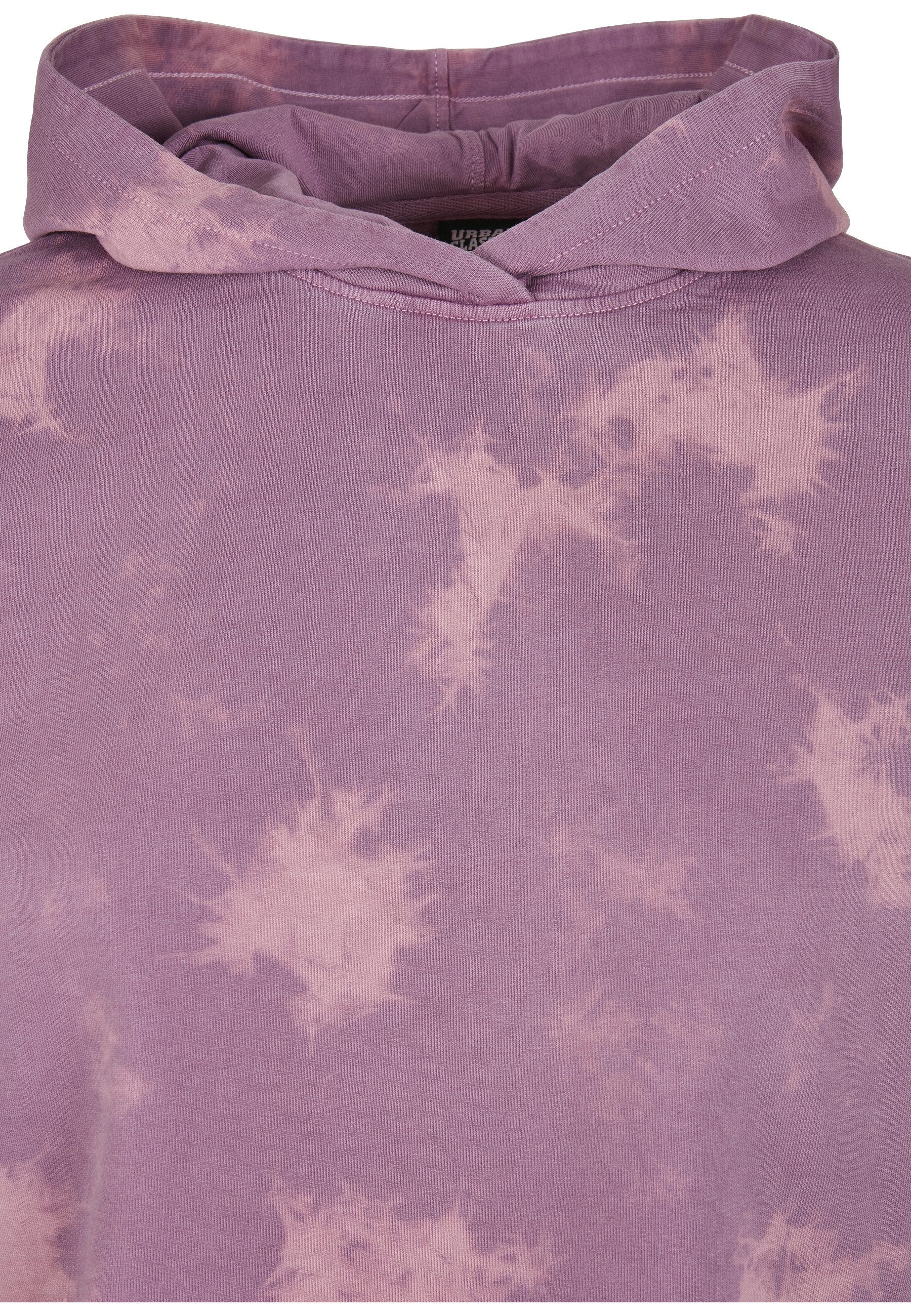 URBAN CLASSICS Kapuzenpullover Urban Classics Damen Ladies Oversized Short Bleached Hoody (1-tlg)