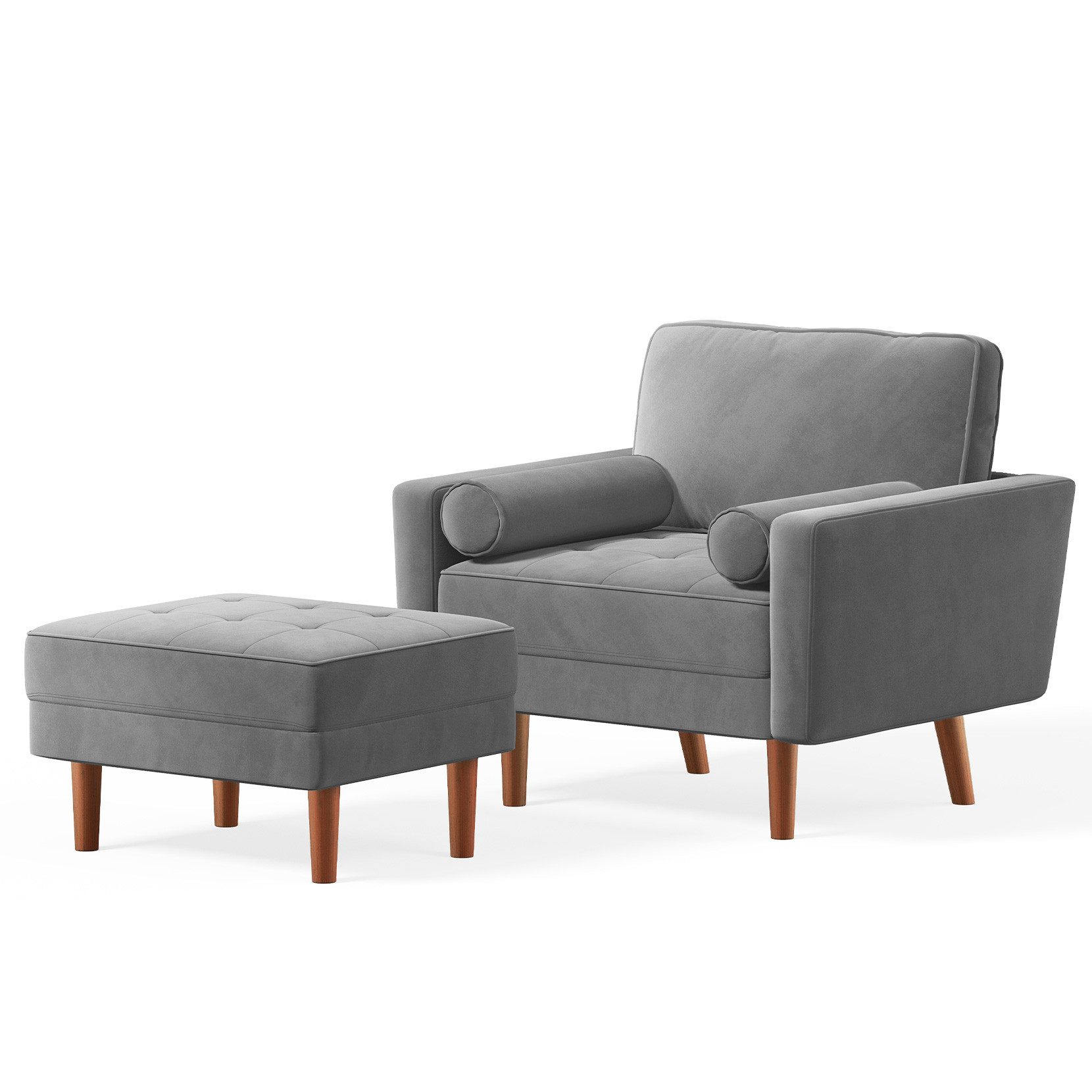 OUNUO TV-Sessel Relaxsessel Sessel mit hocker günstig online kaufen