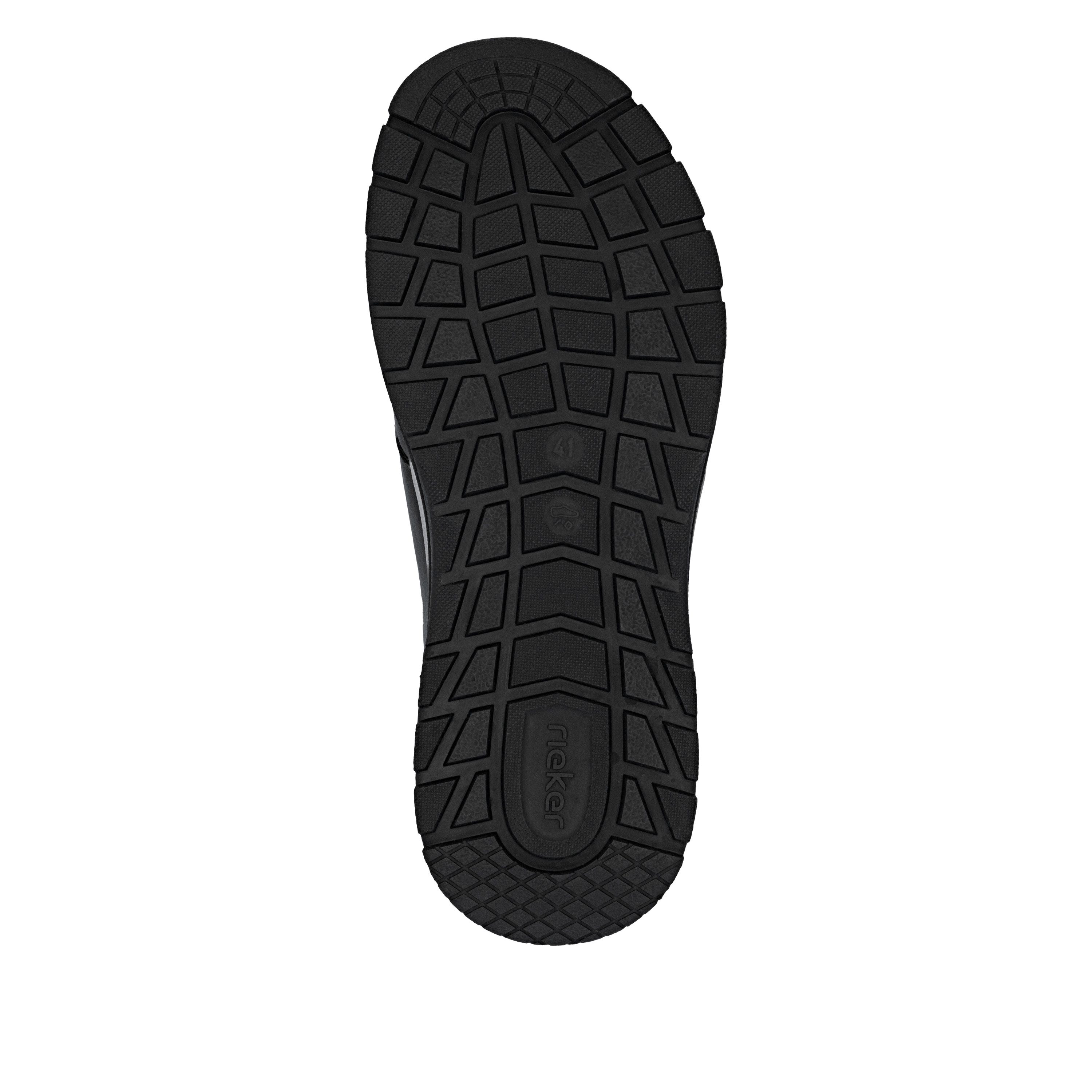 Rieker Sneaker Schnürschuh, Halbschuh, Freizeitschuh mit gepolstertem Schaftrand