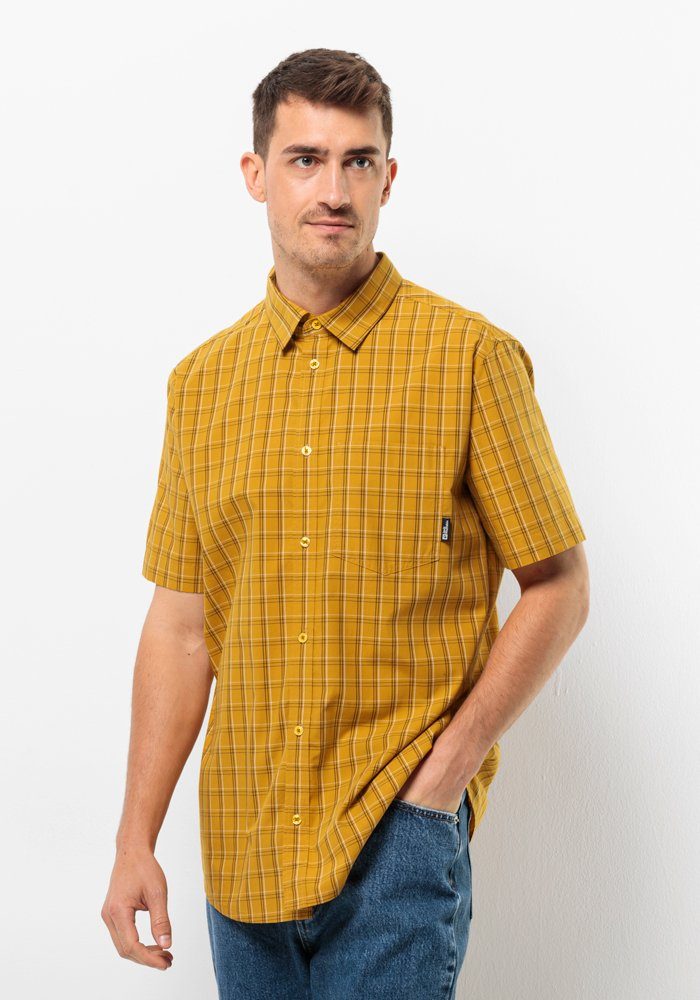 Jack Wolfskin Kurzarmhemd HOT SPRINGS SHIRT M