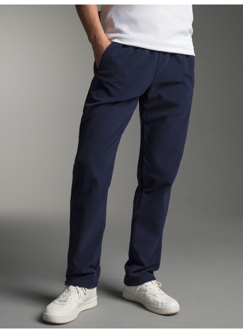 Trigema Jerseyhose TRIGEMA Fleece Freizeithose (1-tlg)