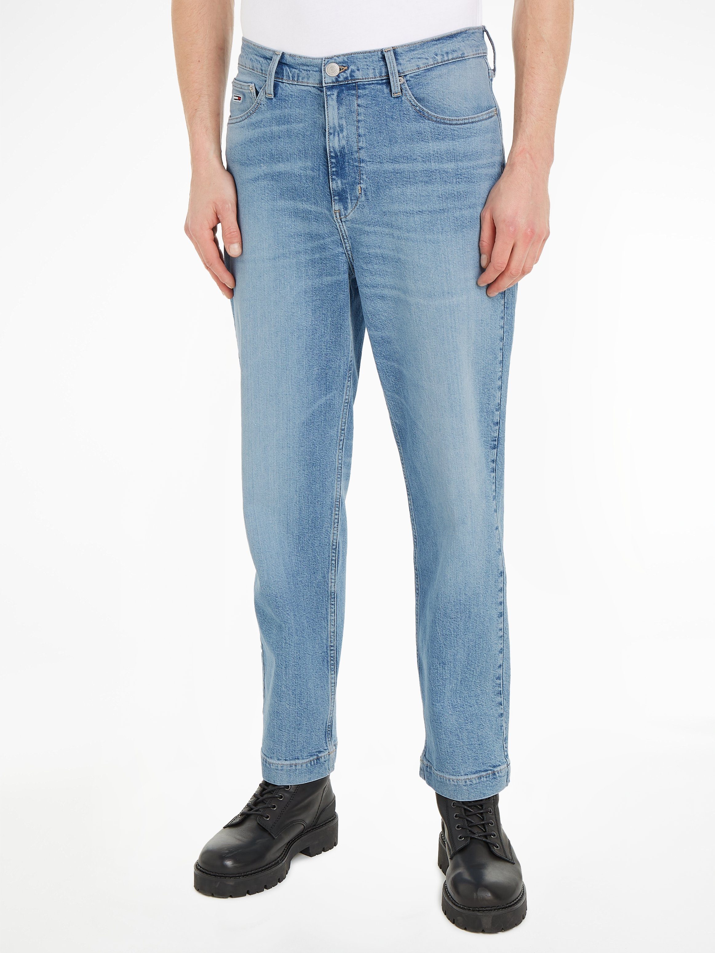 Tommy Jeans Straight-Jeans SKATER JEAN im 5-Pocket-Style Denim Light
