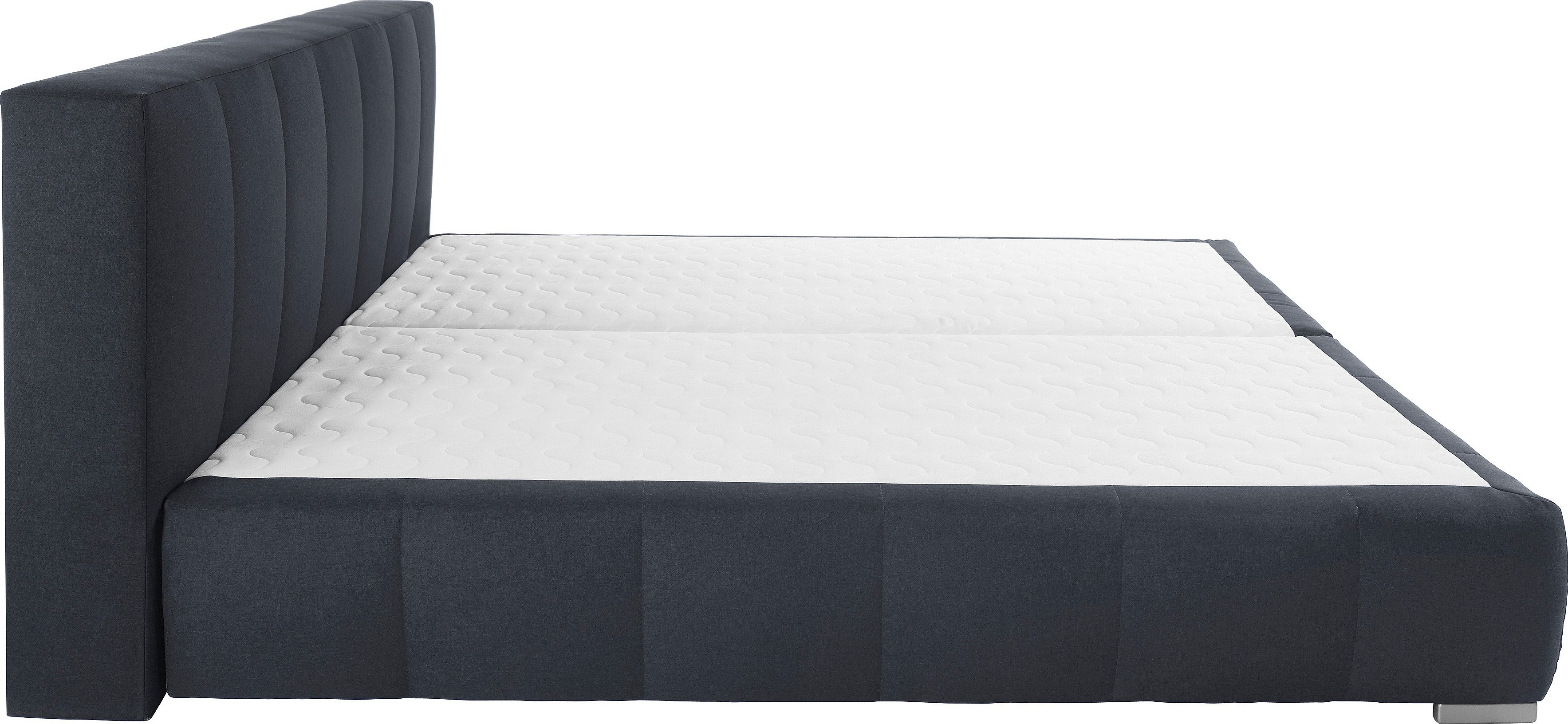 Home affaire Boxspringbett Chelles, inkl. Kaltschaumtopper, in 5 Breiten und 3 Matratzenarten