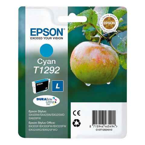 Epson T1292 Tintenpatrone (Original Druckerpatrone, cyan)