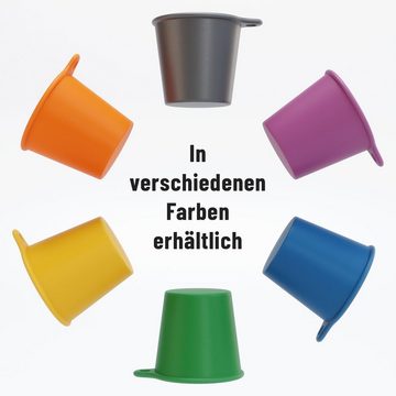 SoPro Schnapsglas 6x Schnapsbecher Plastik 4 cl wiederverwendbar - Shotgläser