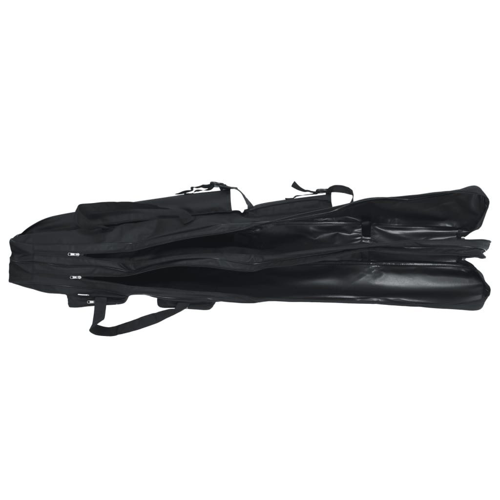 vidaXL Angelrutentasche Angelrutentasche Schwarz 150 cm Oxford-Gewebe