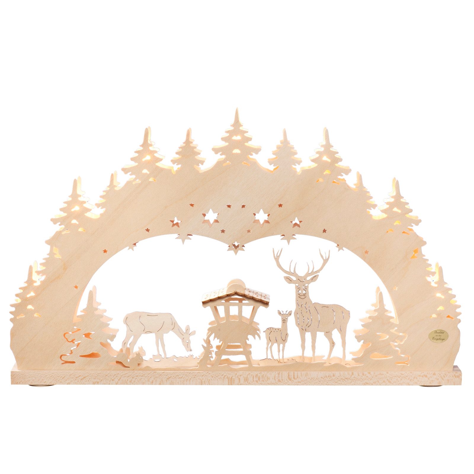 Schwibbogen 3D Schwibbogen Wald
