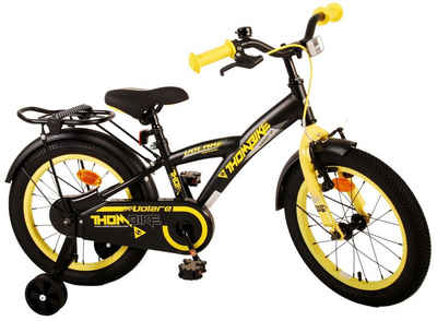 Volare Kinderfahrrad Thombike - Jungen - 16 oder 18 Zoll -bis 60 kg - 85% zusammengebaut, Luftbereifung, Stahlfelgen mit verstellbaren Speichen, 4 - 7 Jahre