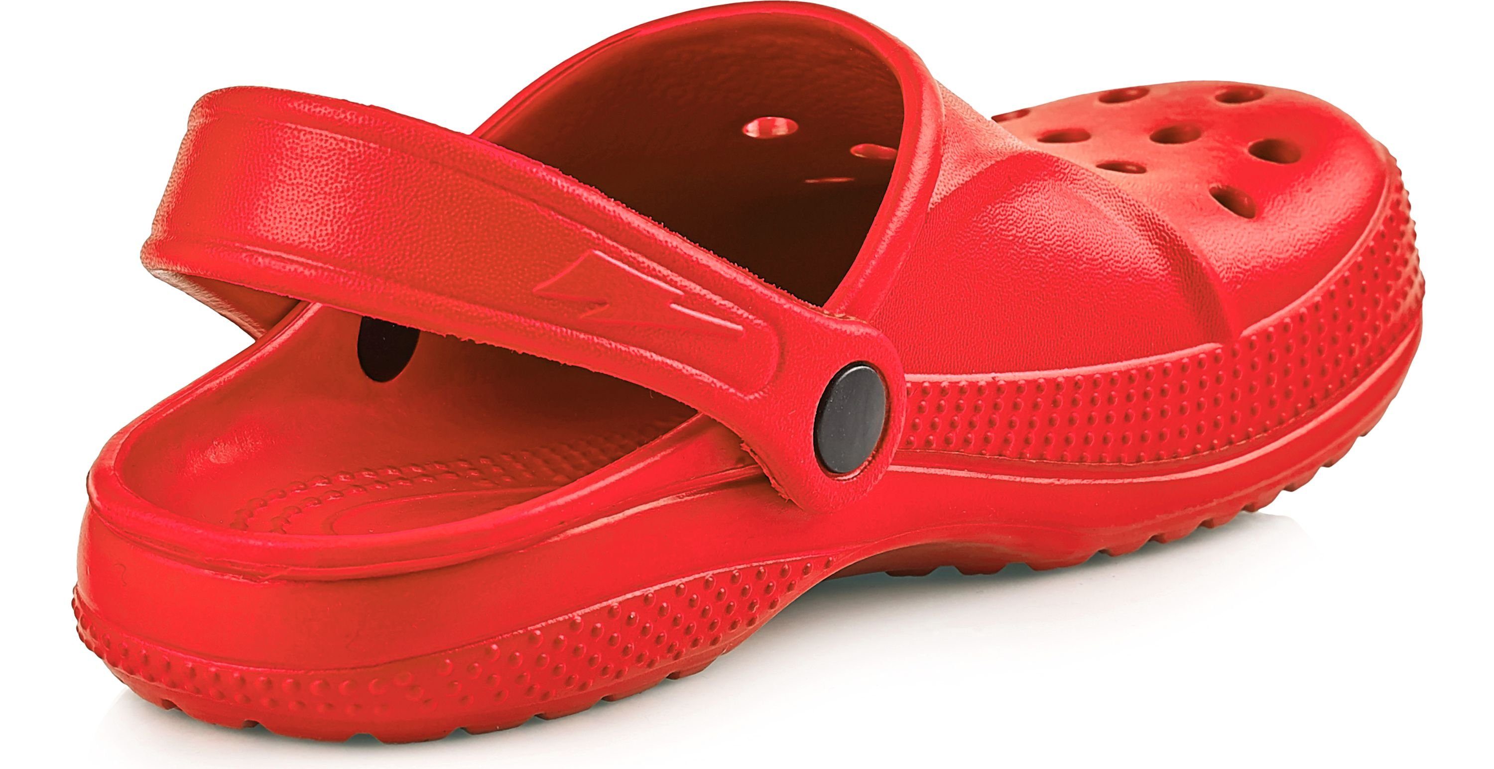 Ladeheid Kinder leichte EVA Clogs Gartenclogs Gartenschuhe KL055 Clog