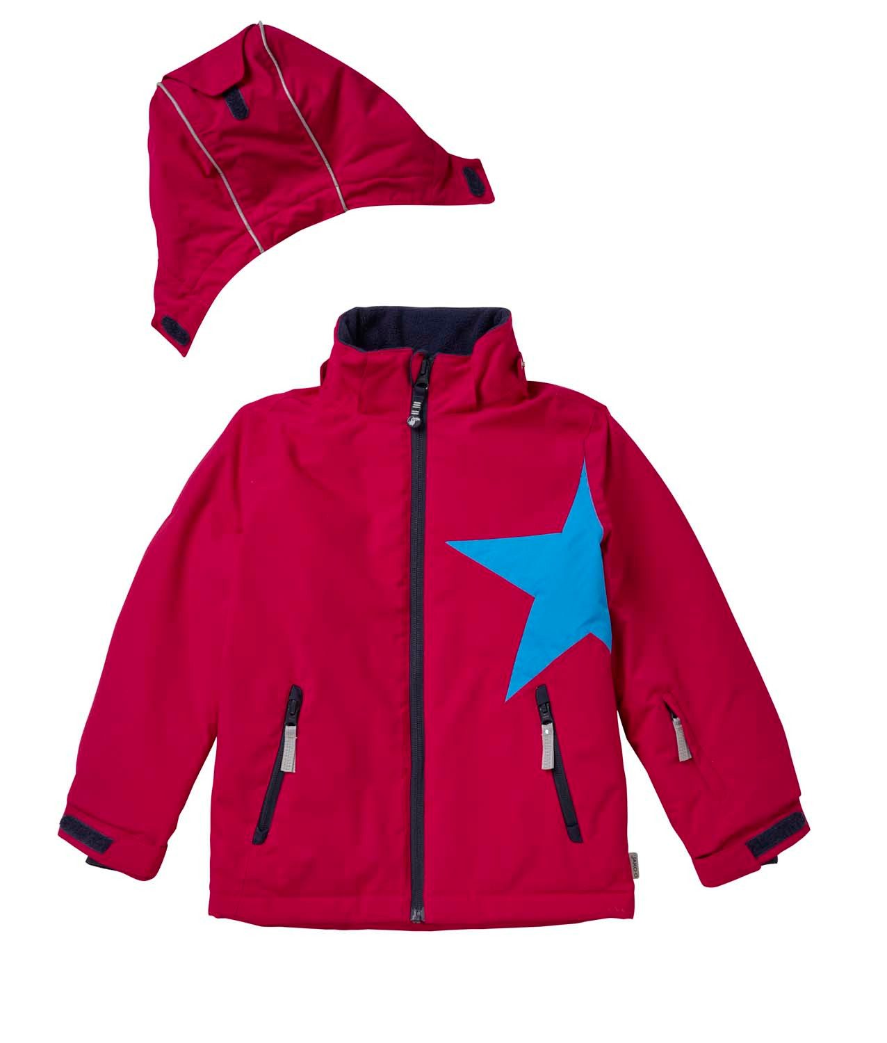 JAKO-O Outdoorjacke JAKO-O Winterjacke Skijacke Kinder Jungen Mädchen traube