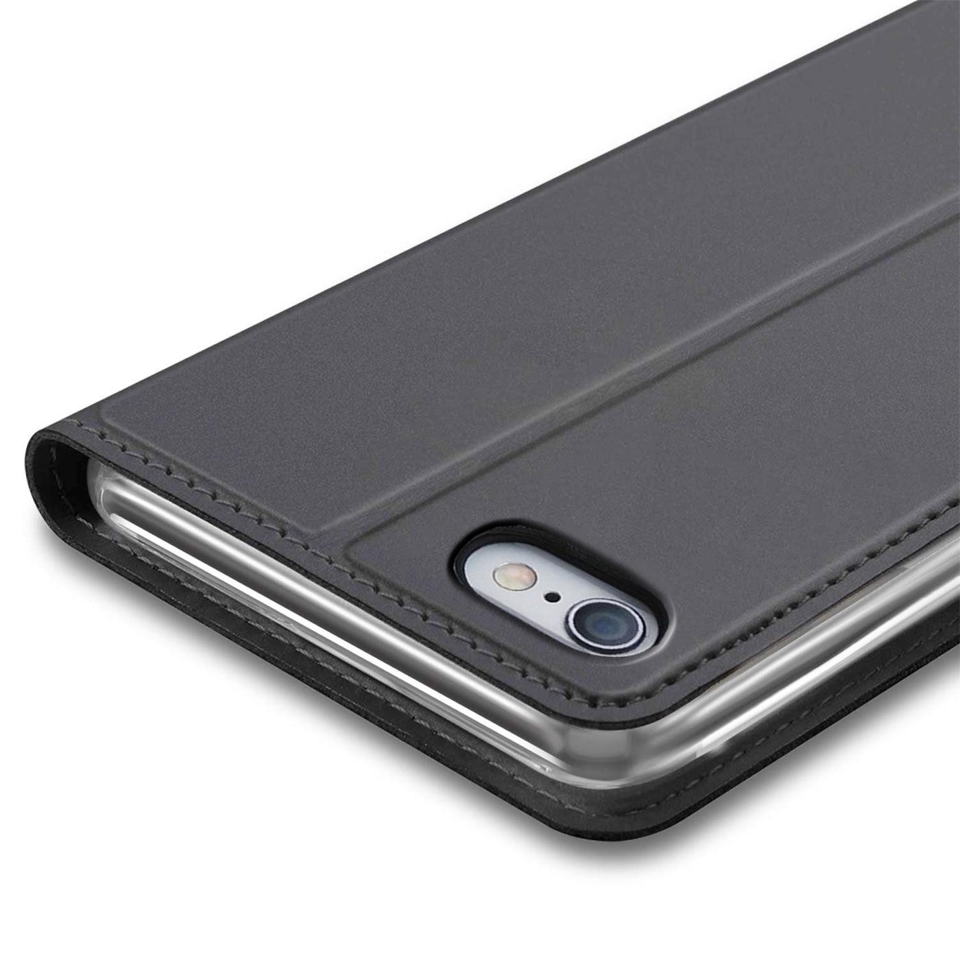 CoolGadget Handyhülle Magnet Case Handy Tasche für Apple iPhone 6 / 6s 4,7 Zoll, Hülle Klapphülle Ultra Slim Flip Cover für iPhone 6 / 6s Schutzhülle