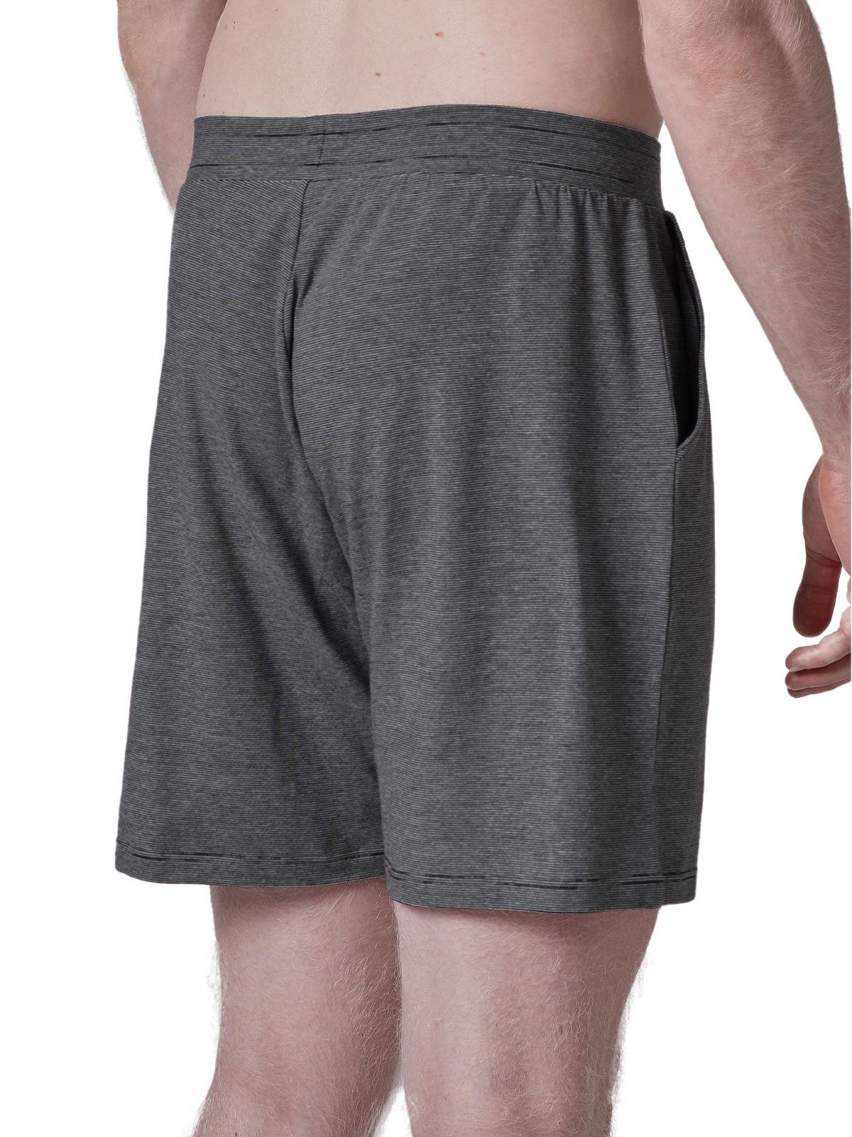 Skiny Loungehose Herren Hose kurz Night In Mix & Match (Stück, 1-tlg) gerader Beinausschnitt