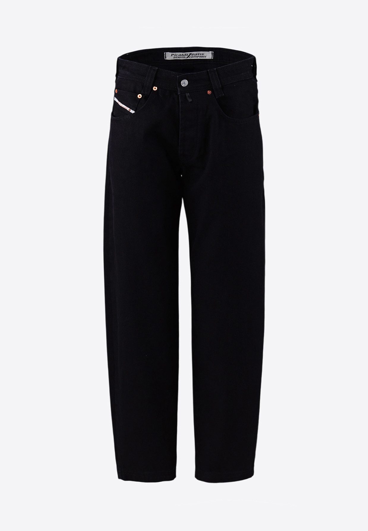 5-Pocket-Jeans Relax Fit Zicco 472 Black - Raw Black