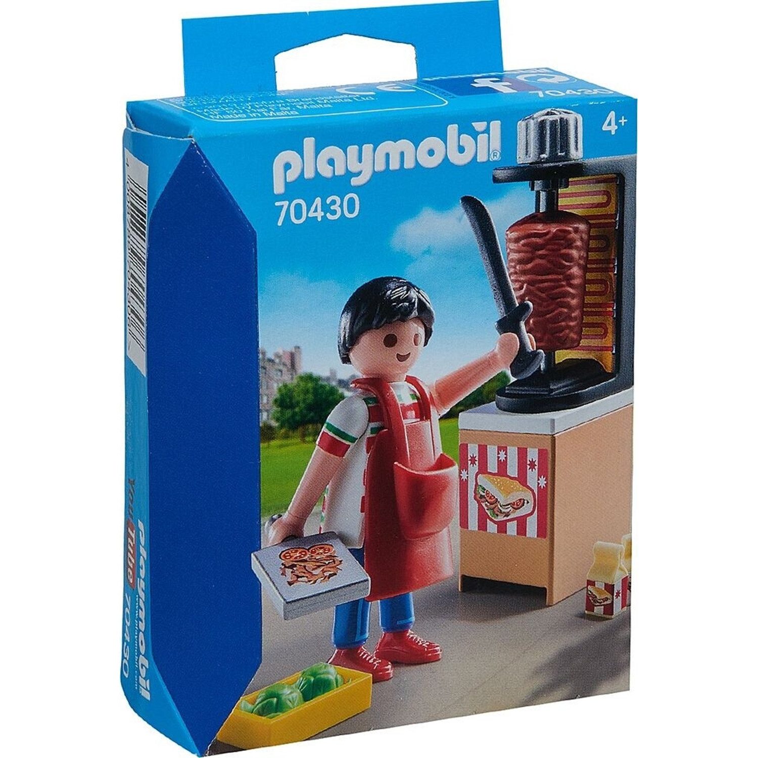 Playmobil® 70430 Verkäufer Am Dönerspieß Konstruktions-Spielset günstig online kaufen
