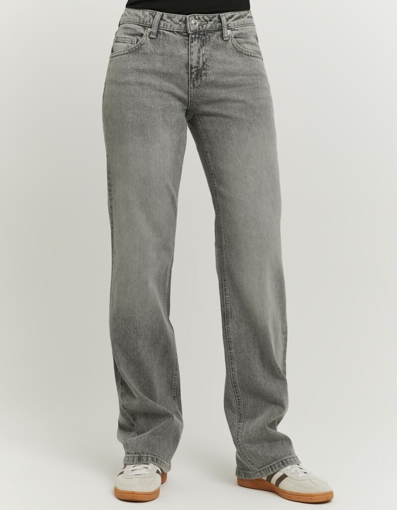 Tally Weijl Straight-Jeans SPADEPOLKIS elastisch, tief geschnitten mit geradem Beinverlauf
