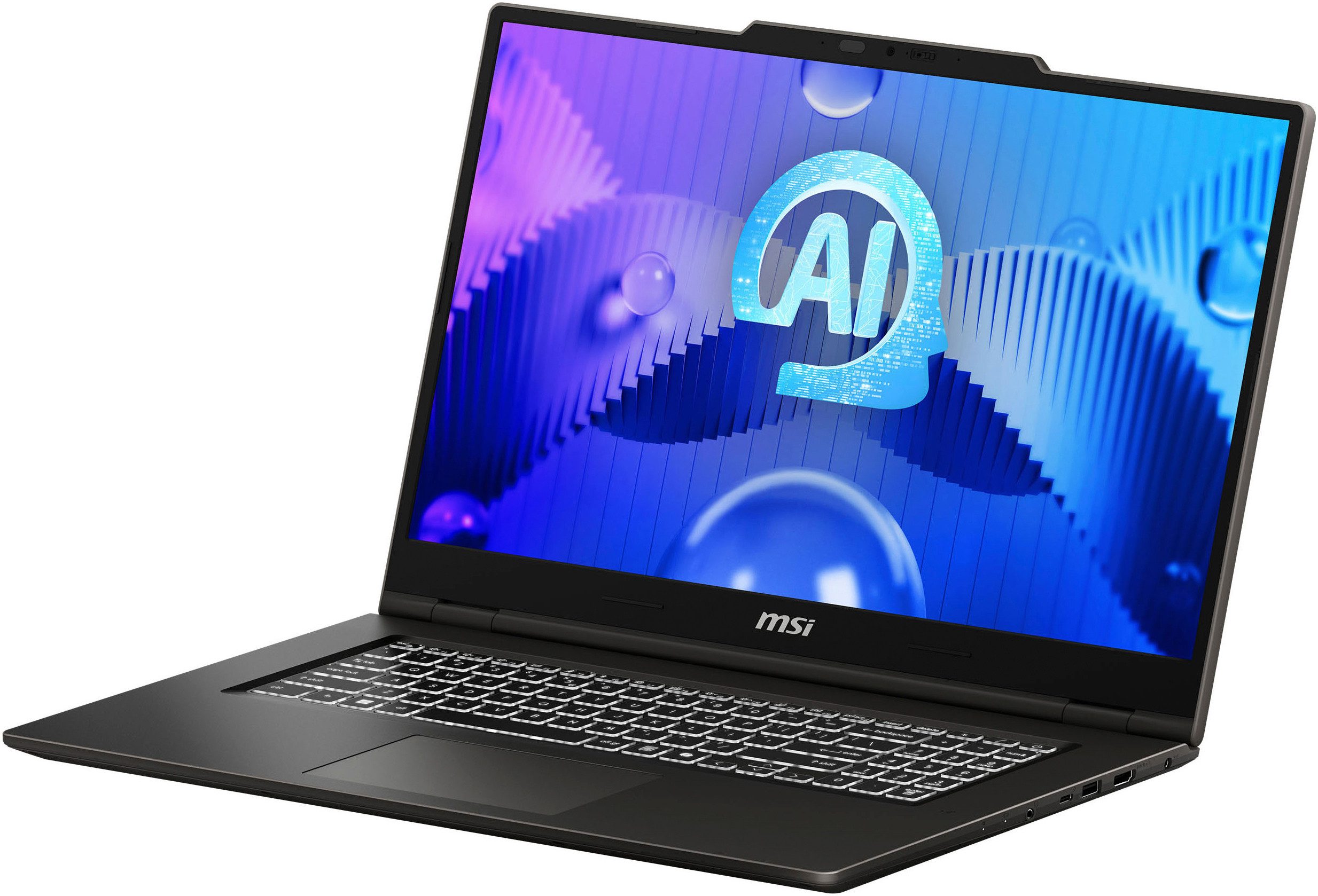 MSI Venture Pro 17 AI A1UDXG-017 Notebook (43,9 cm/17,3 Zoll, Intel Core Ultra 5 125H, GeForce RTX 3050, 16 GB, 1000 GB SSD) – Bild 4 von 5
