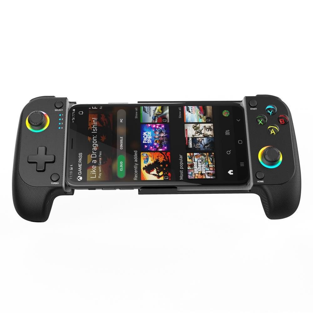 Tekoo Wireless Gaming Controller für Android iOS Switch PC PS4 Bluetooth Controller (Packung, Hall-Effect Joysticks, Anti-Stick-Drift, mechanische Trigger)