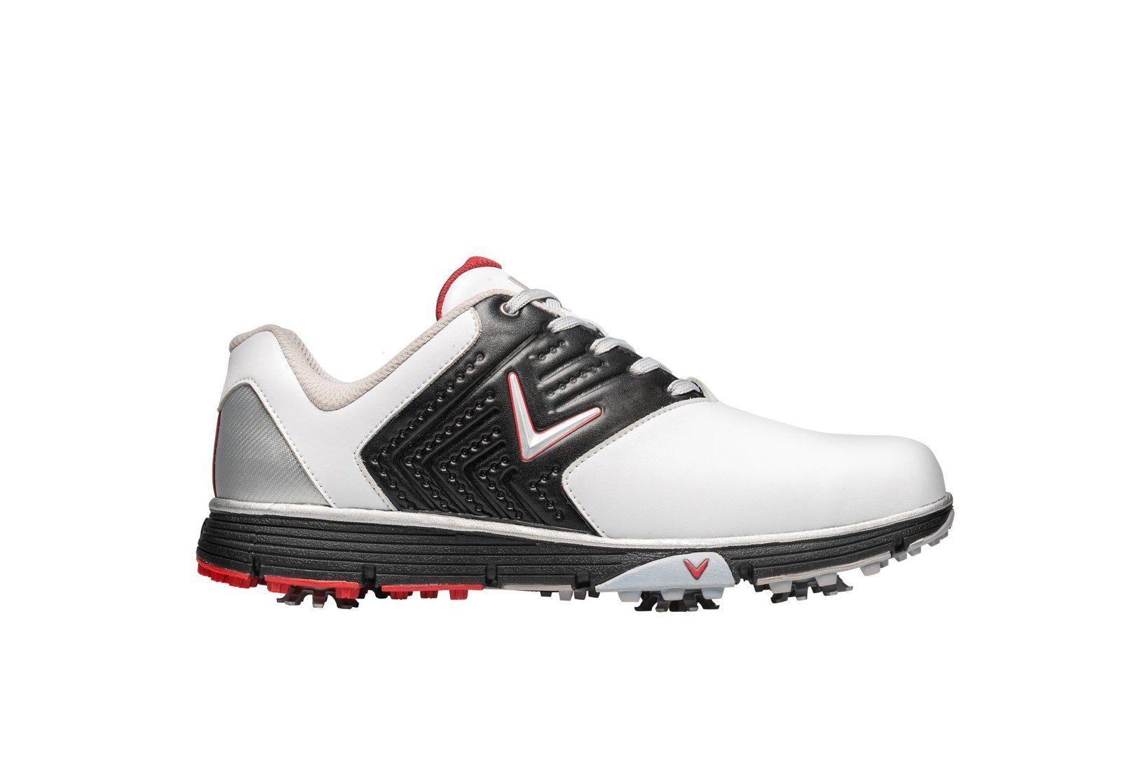 Callaway Callaway Golfschuh Chev Mulligan Spikes Weiß-Schwarz-Rot Herren Golfschuh