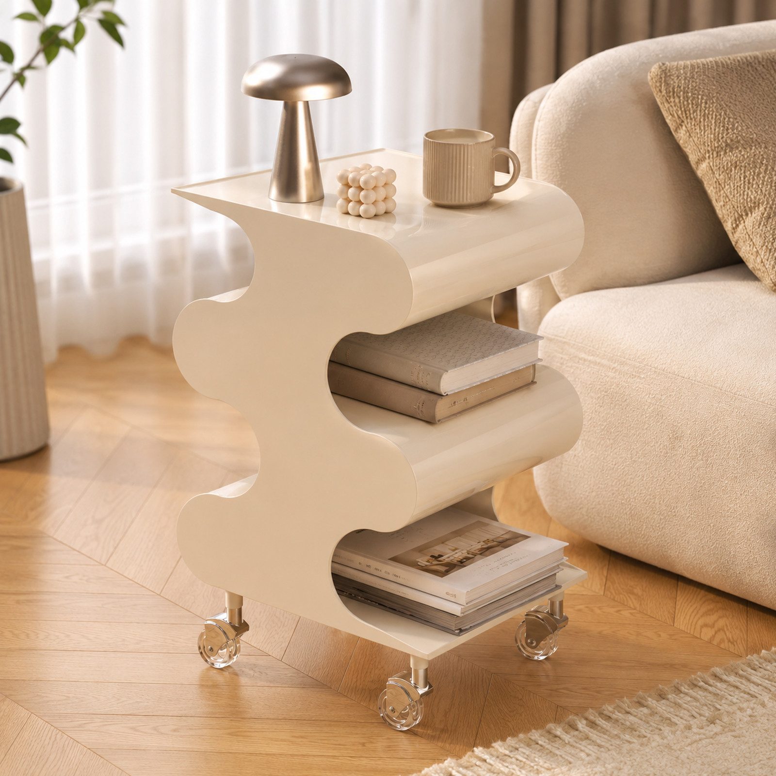 Kleine Beistelltische mit Rollen online kaufen