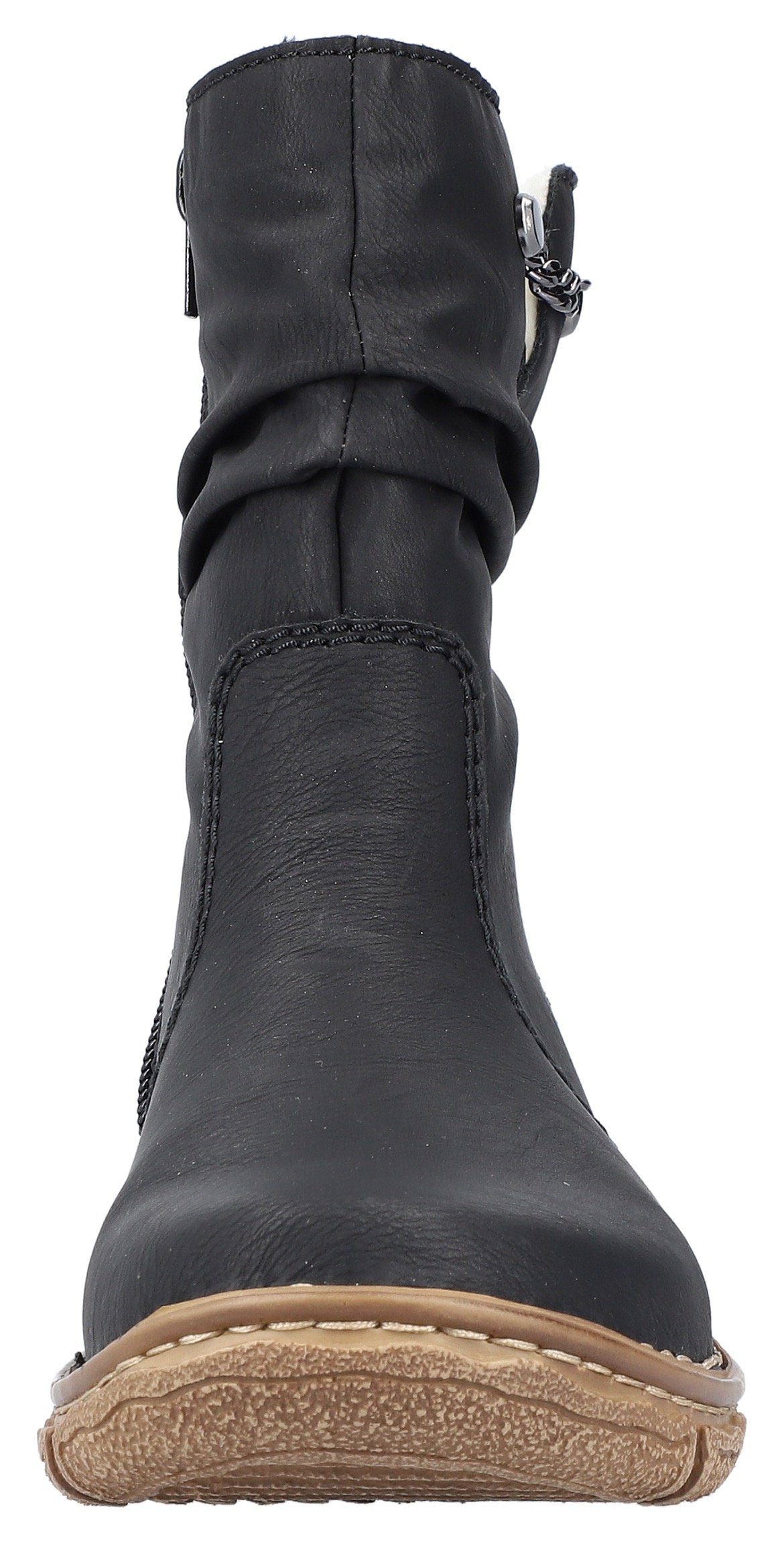 Rieker Winterboots mit kontrastfarbener Rahmennaht – Bild 4 von 5
