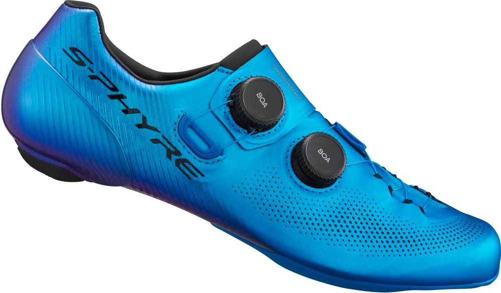 Shimano SHIMANO Fahrradschuhe RC903 - Road SPD-SL, Größe 45, Blau Fahrradschuh