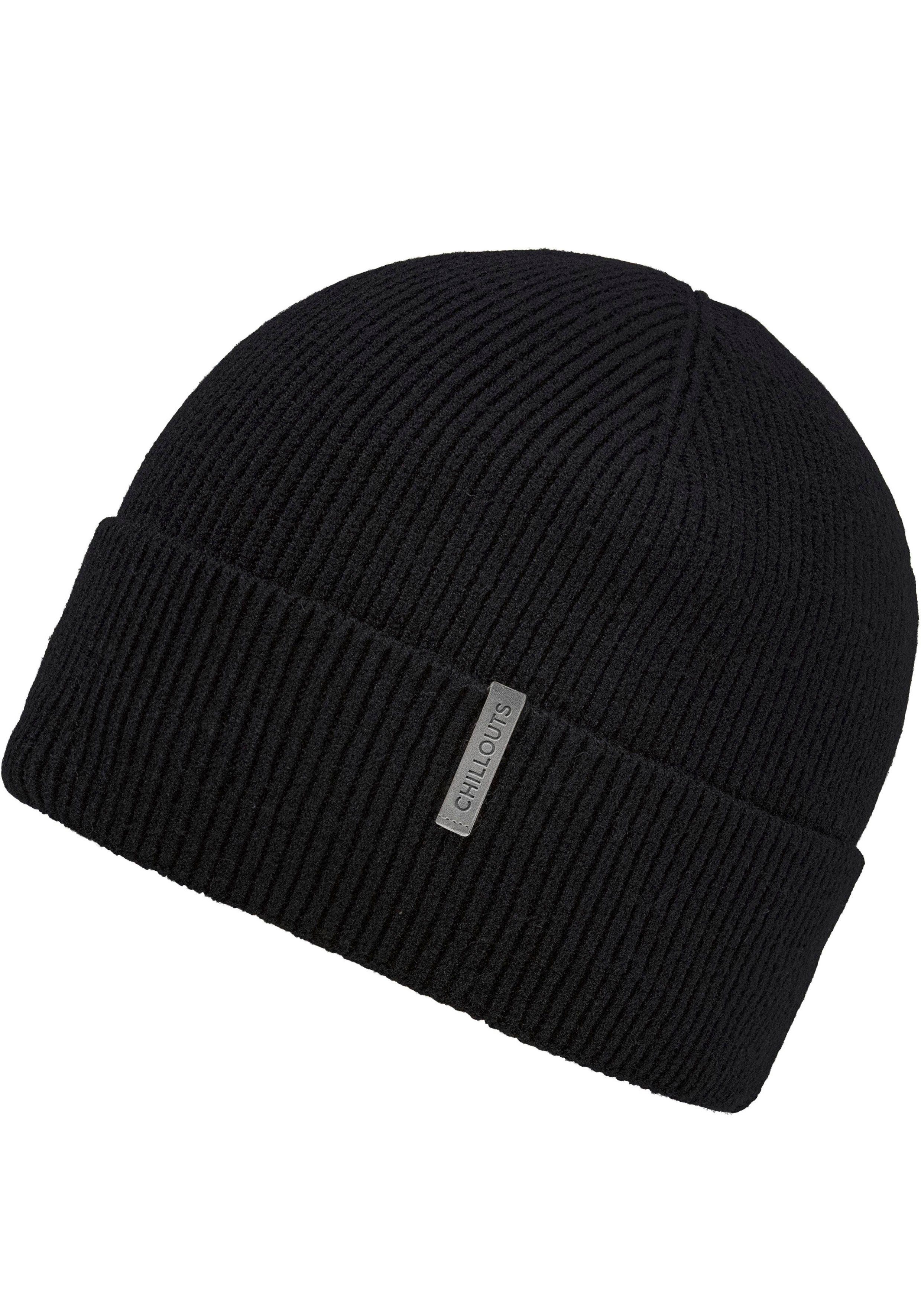 chillouts Strickmütze mit Umschlag, gefüttert