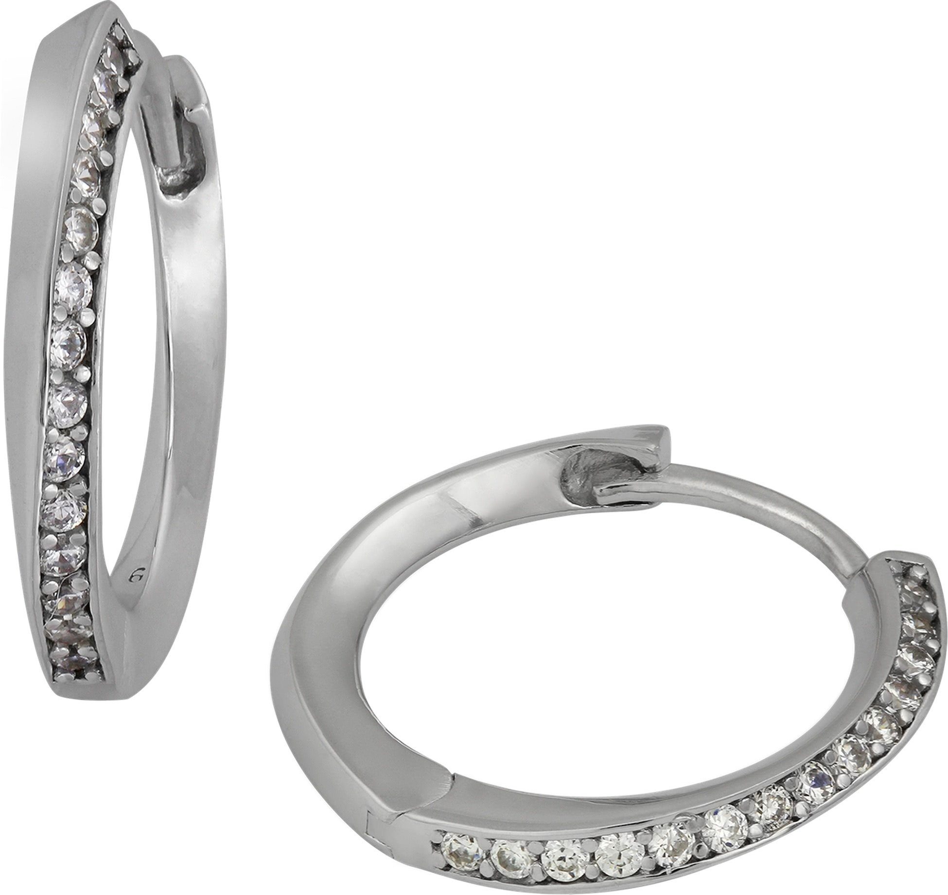 SilberDream Paar Creolen SilberDream Ohrringe 19mm günstig online kaufen