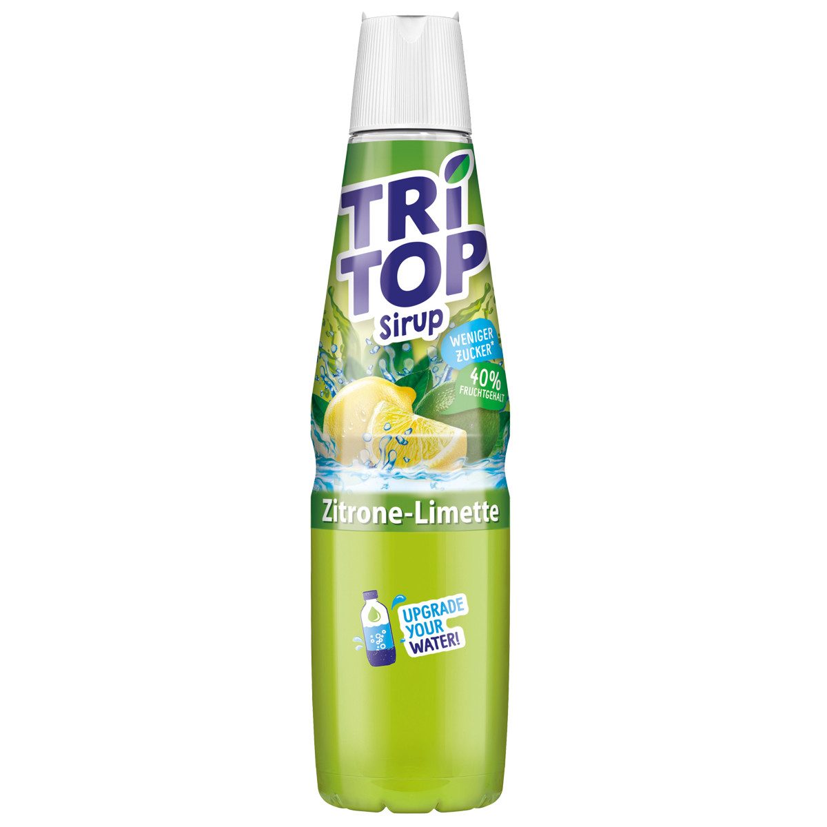 Tri Top Getränke-Sirup, Tri Top Zitrone-Limette Getränkesirup 600ml