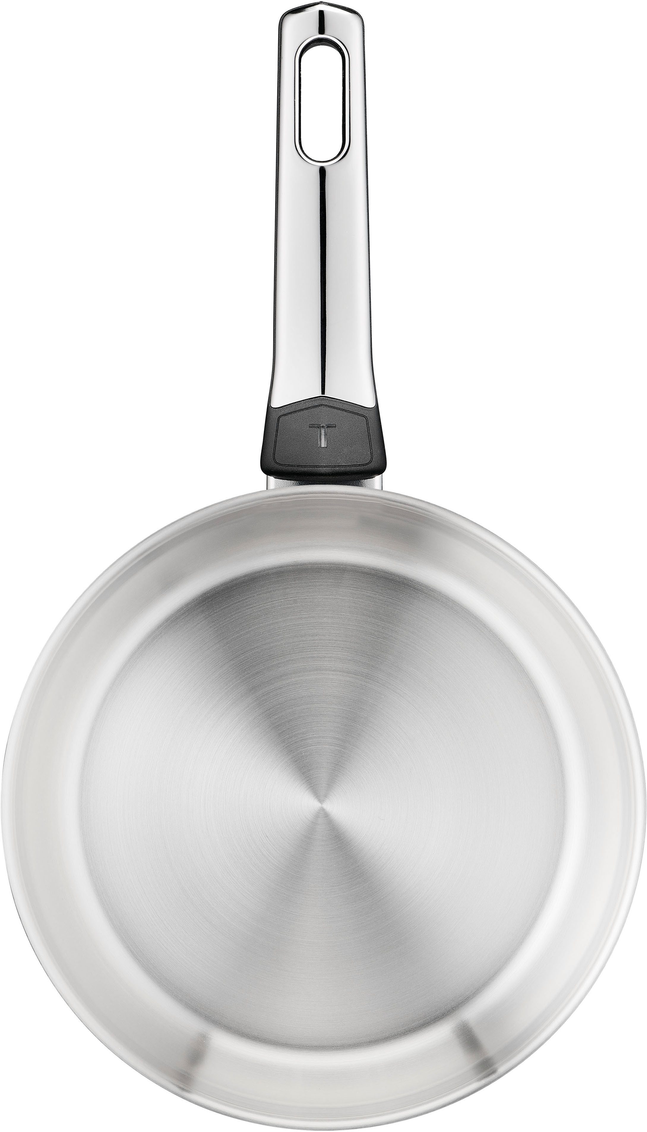 Tefal Pfannen-Set Emotion+, Edelstahl (Set, 2-tlg., je 1 Pfanne 24/28 cm), Premium Edelstahl, Induktion, spülmaschinenfest, hochglanzpoliert