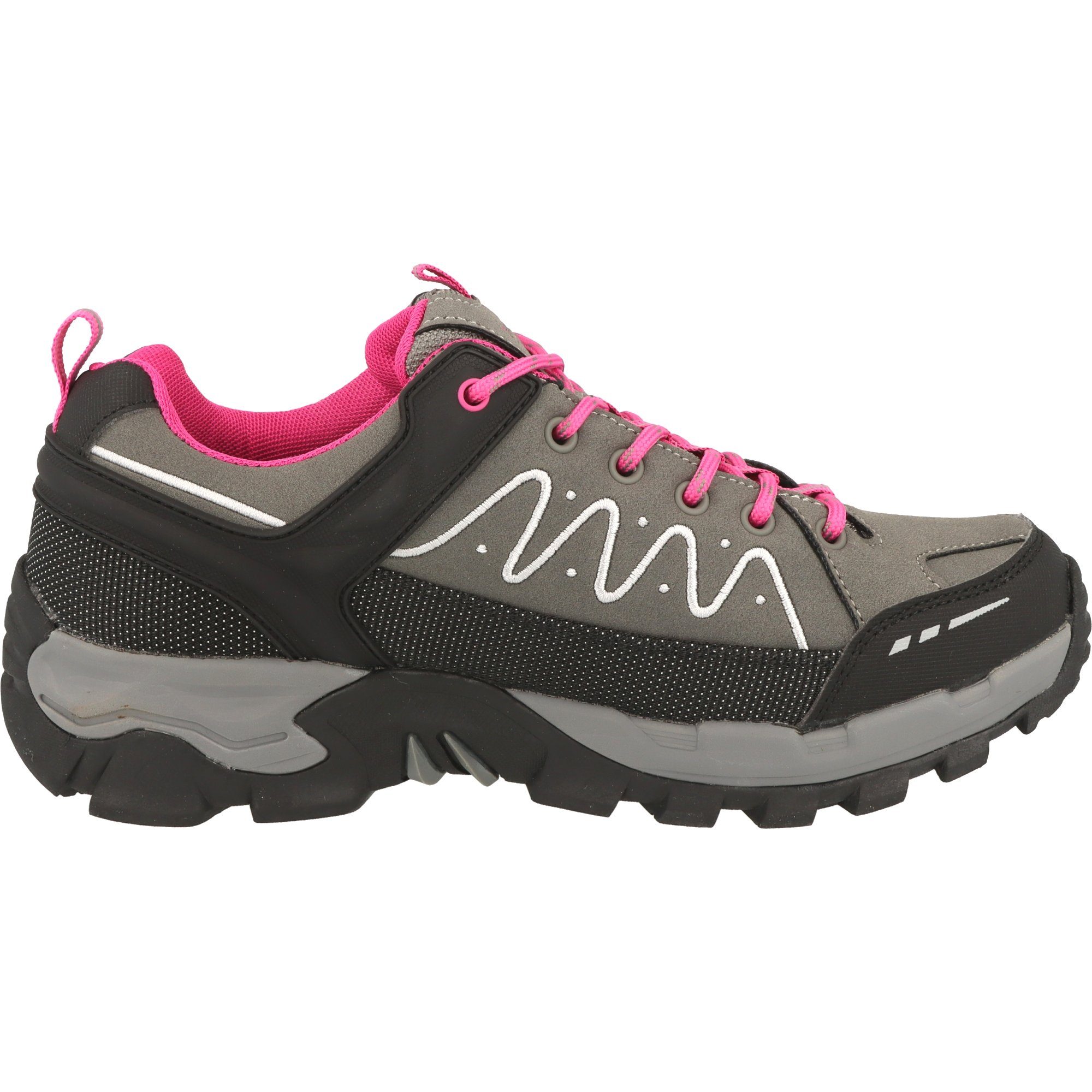 Schuhe Wasserdicht Grau/Pink by Gerli Trekking 49LC202 Trekkingschuh Dockers Damen Wander