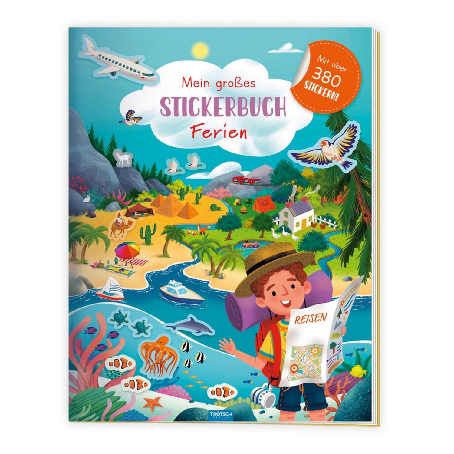 Trötsch Stickerbuch Mein großes Stickerbuch Ferien / diverse