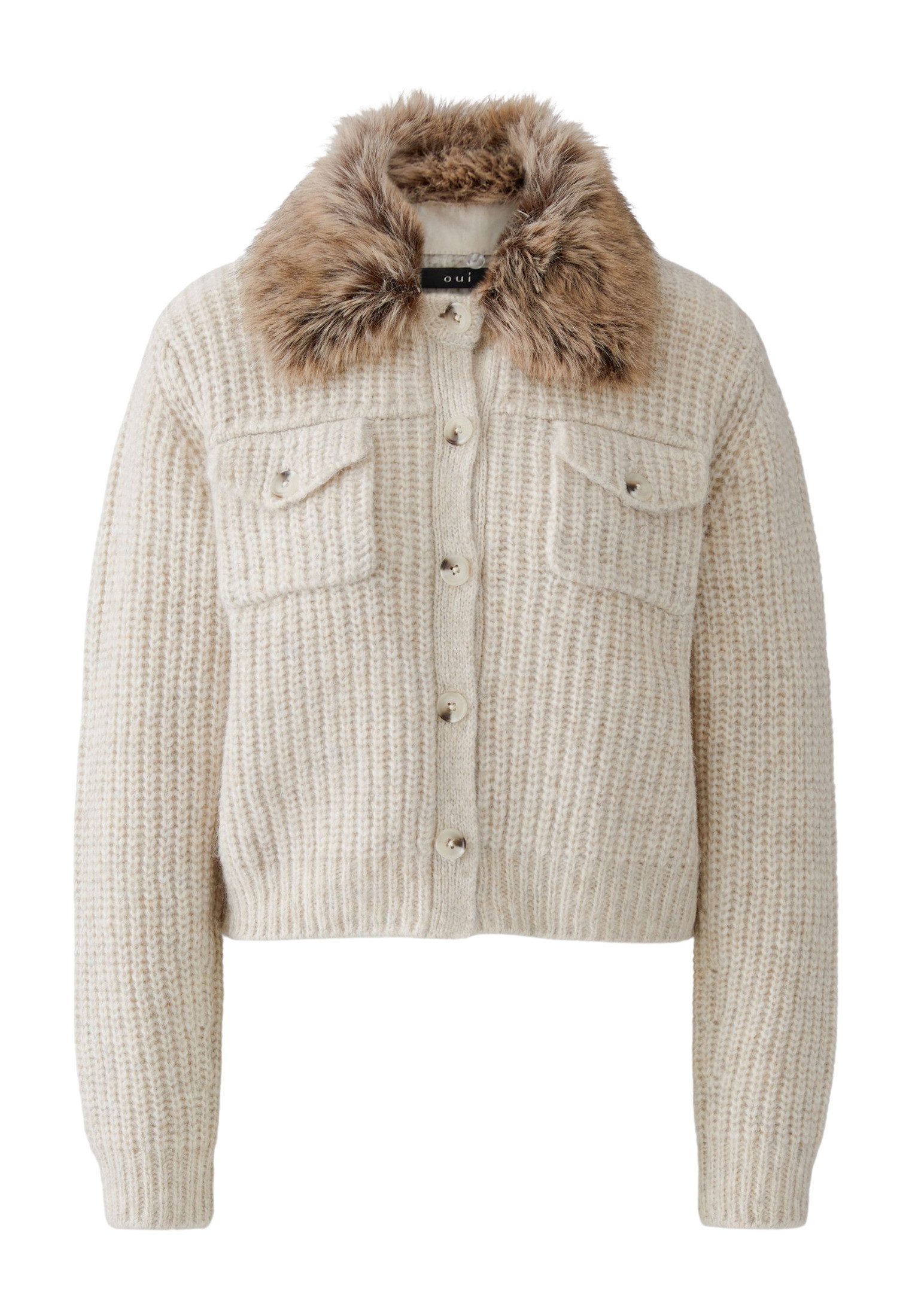 Oui Strickjacke