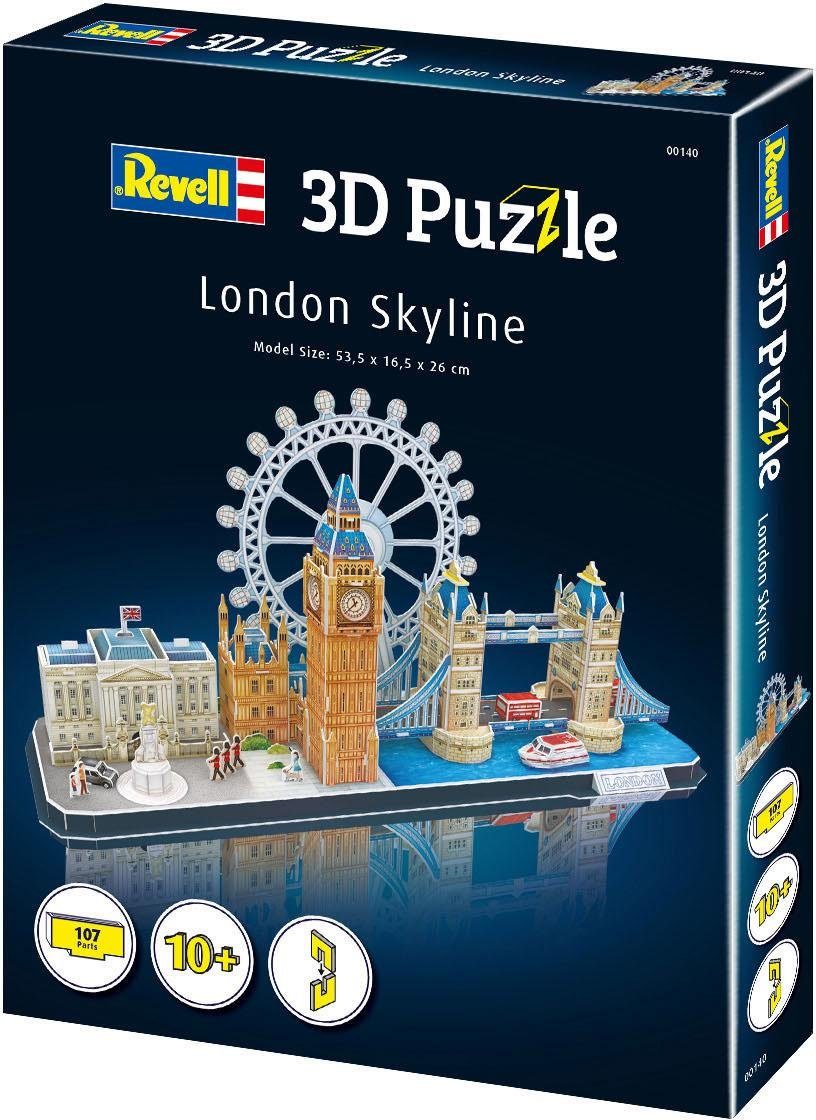 107 3D-Puzzle London Revell® Puzzleteile Skyline,
