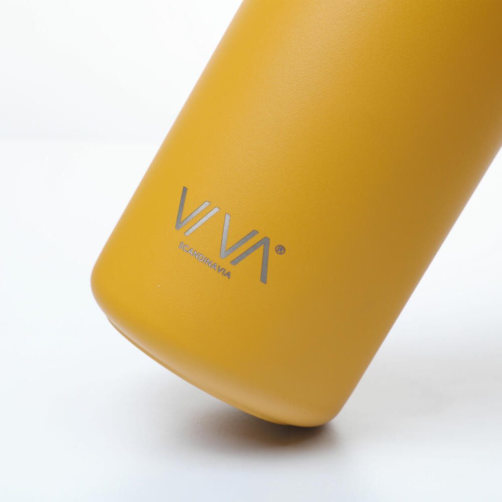 Viva Thermobecher Recharge Pro 460 ml, Gelb, Edelstahl