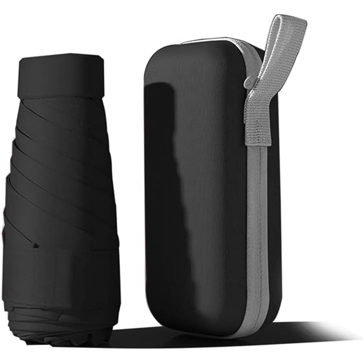 XDeer Taschenregenschirm Taschenschirm Regenschirm 6 Rippen UV Schutz Ultraleicht, Faltbar Mini Regenschirm Taschenregenschirm Sturmfest Klein