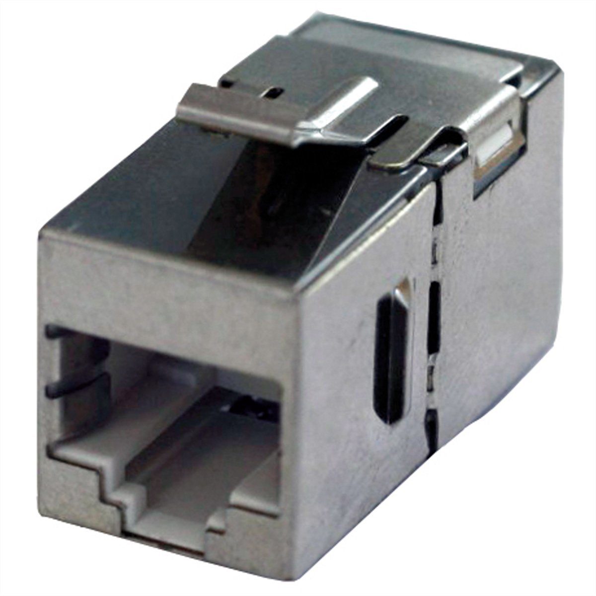 Keystone CAT6a STP Kupplung RJ45 geschirmt Stromadapter
