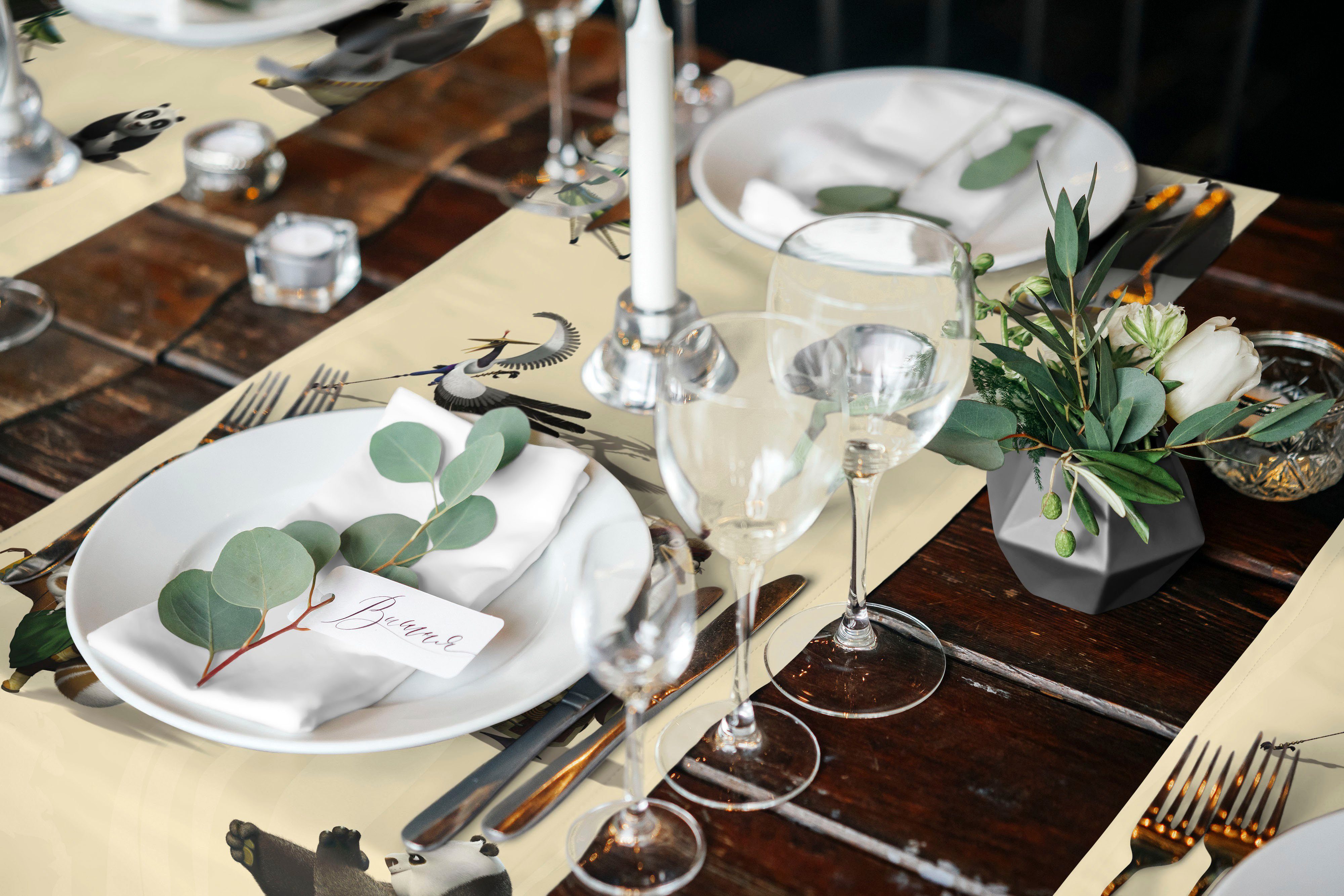 Wirth Tischläufer Kung Fu Panda, Universal Pictures