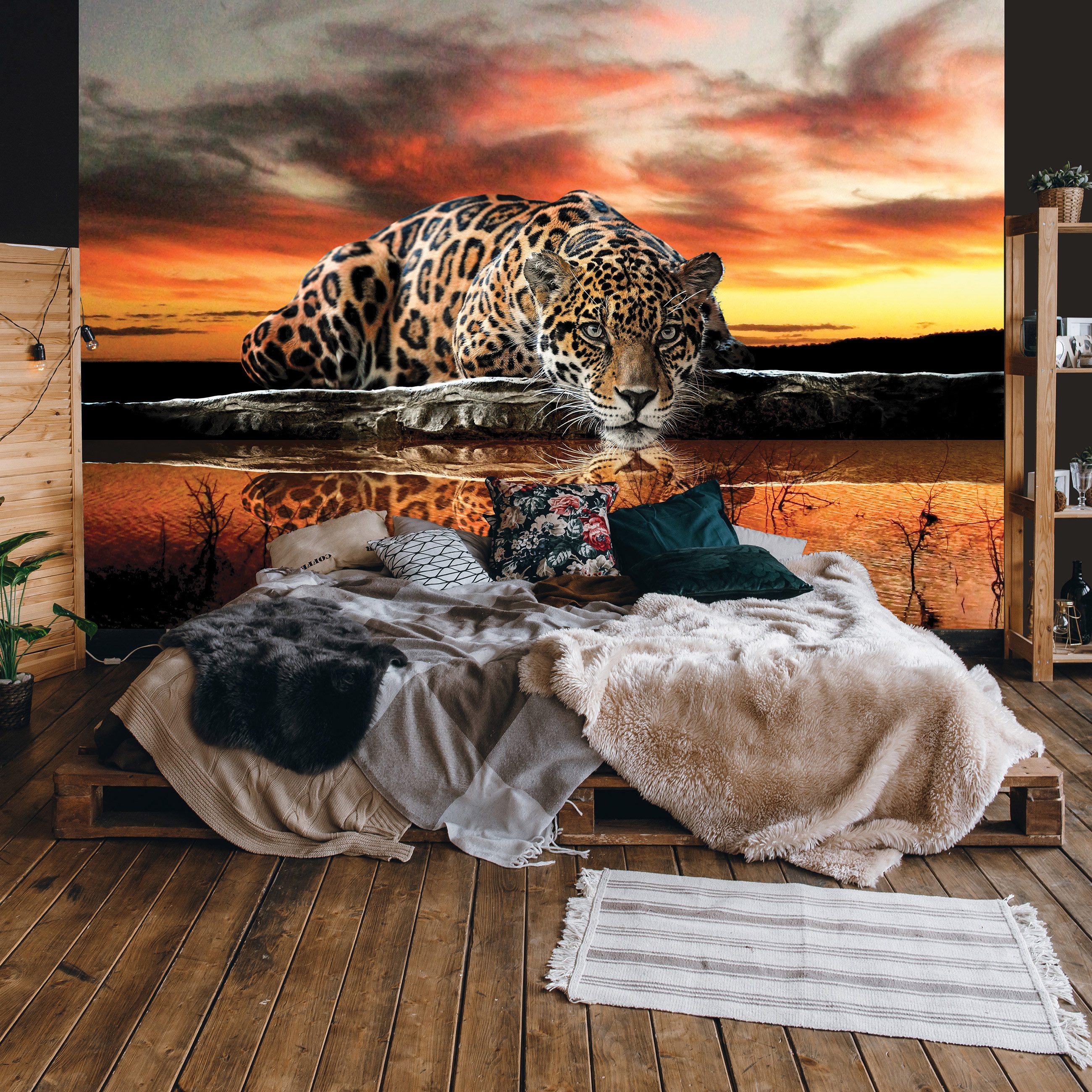 Wallarena Fototapete 254X184 cm - Papier Tapete Wohnzimmer Schlafzimmer, Gl günstig online kaufen