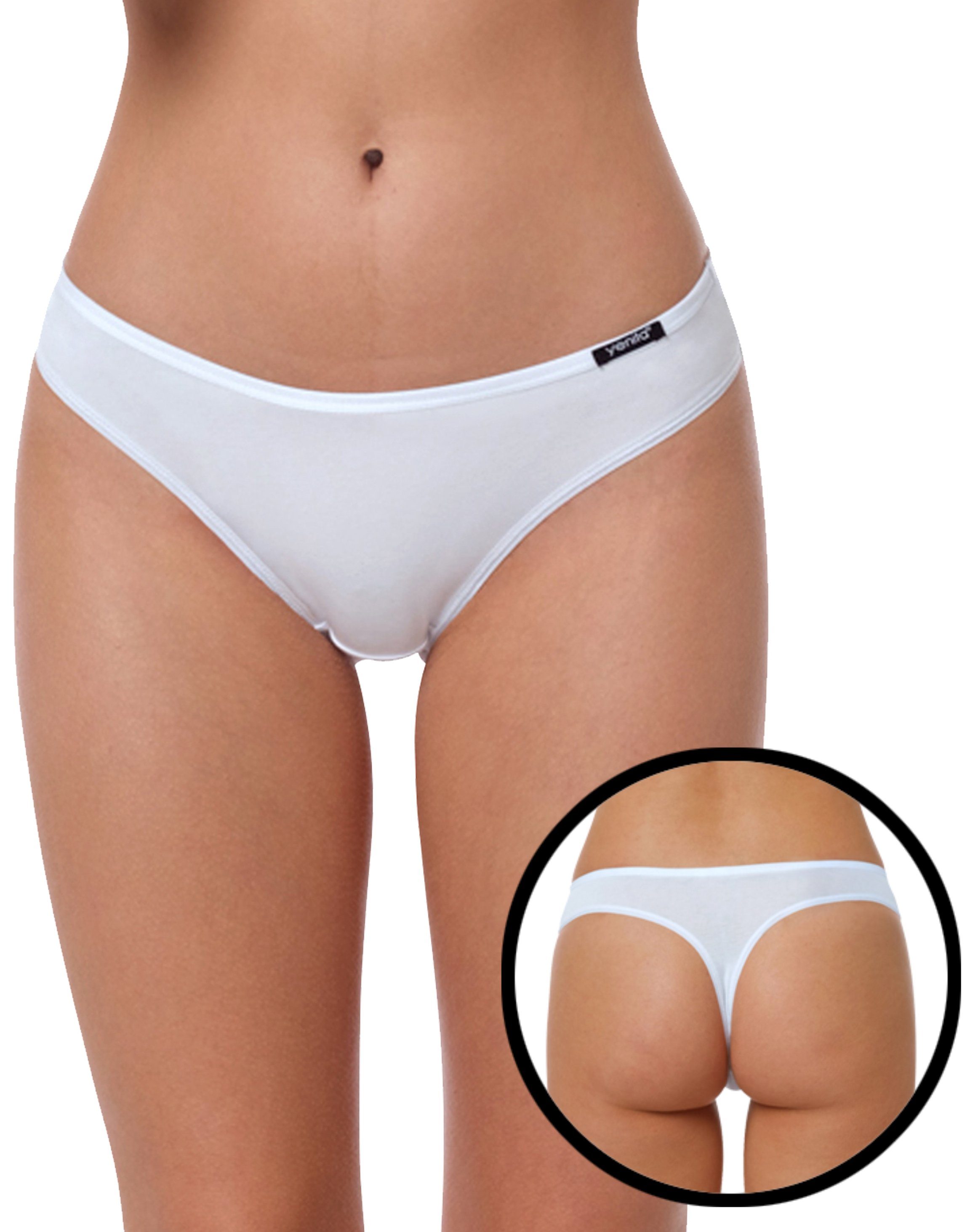 Yenita® String Modern-Collection (3-St) in angenehmer Baumwoll-Stretchqualität – Bild 2 von 3