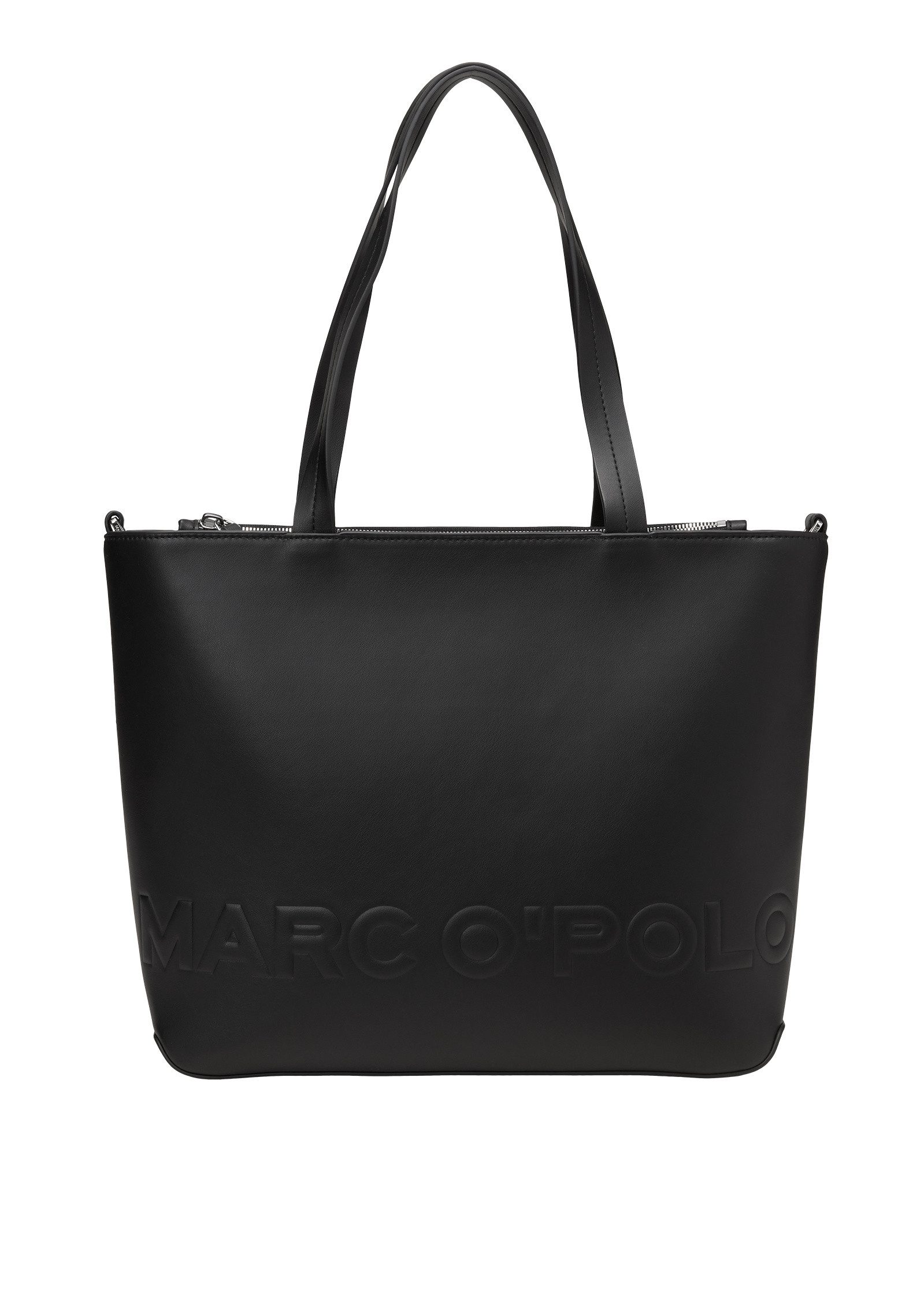 Shopper aus einer Lederalternative aus recyceltem Polyester