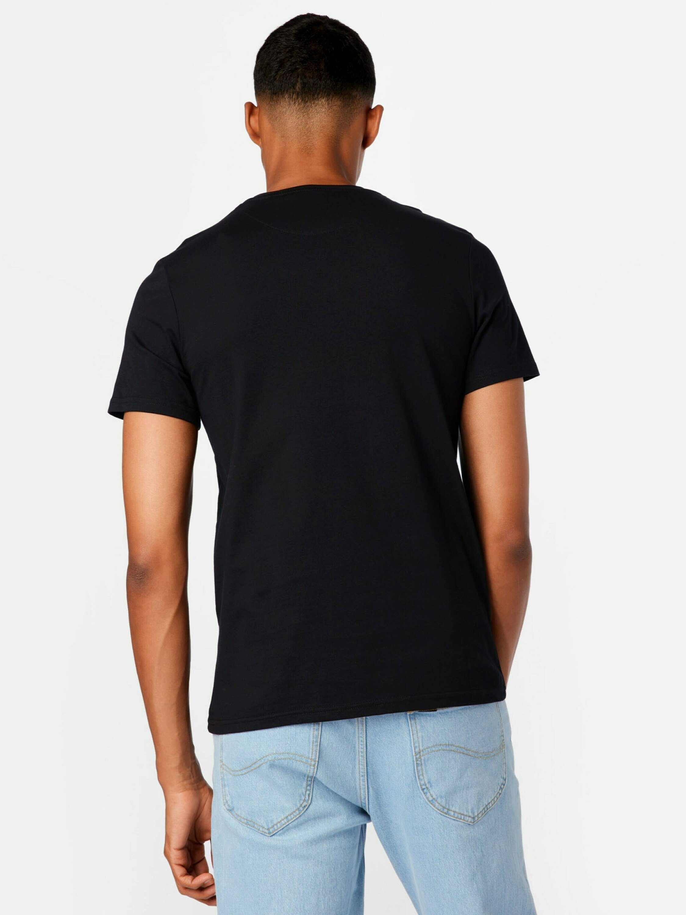 Lyle & Scott T-Shirt Plain (1-tlg) Weiteres Detail
