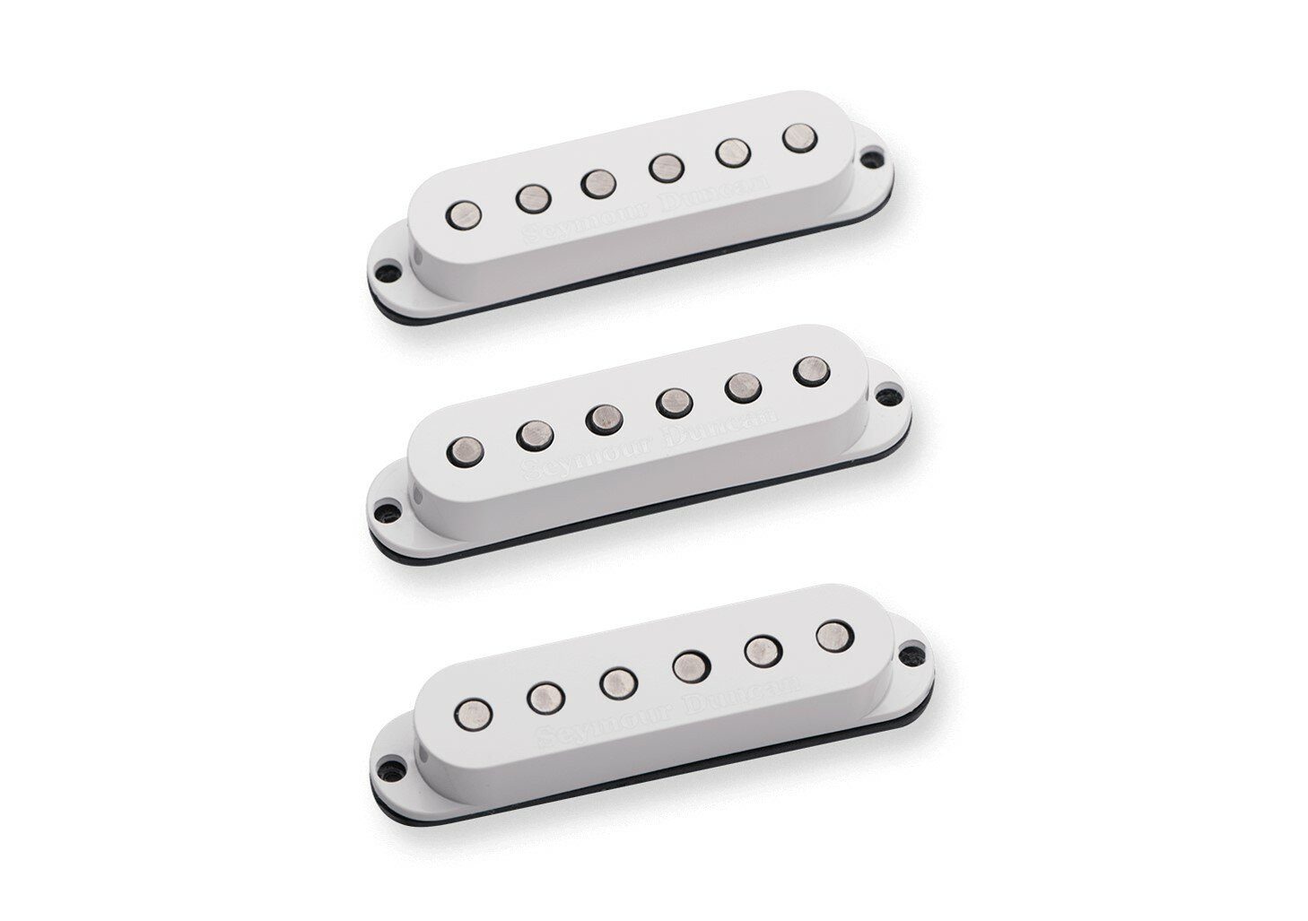 Seymour Duncan Tonabnehmer Seymour Duncan SSL-3 Hot Strat Calibrated Pickup Set White