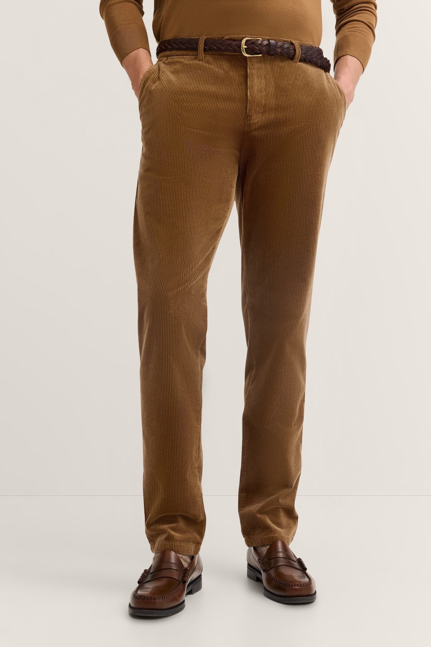 bugatti Cordhose Modern Fit mit Soft Touch & Stretch-Komfort