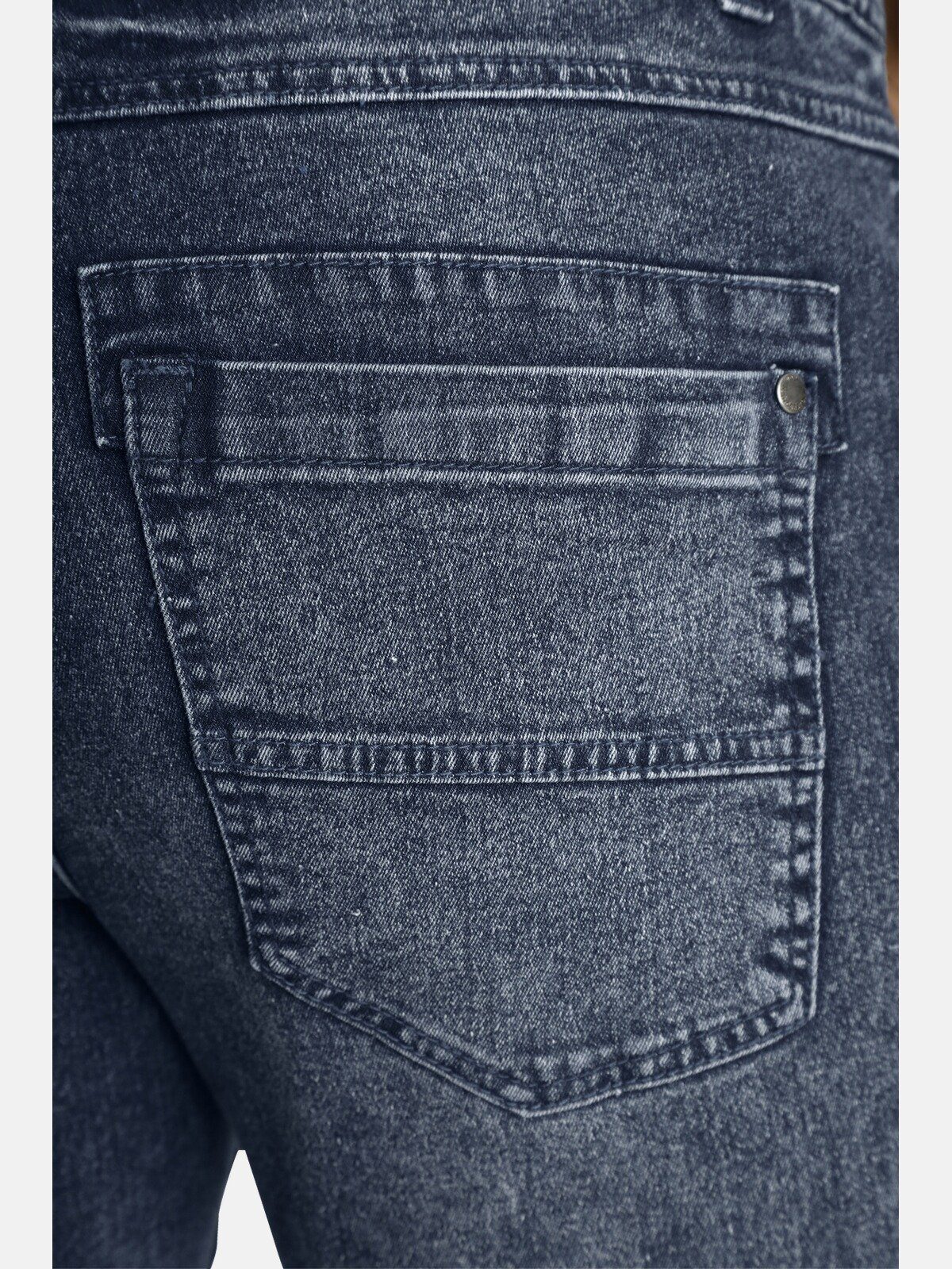 Jan Vanderstorm Cargobermudas AKISTEG in Stone-Washed Design – Bild 4 von 5
