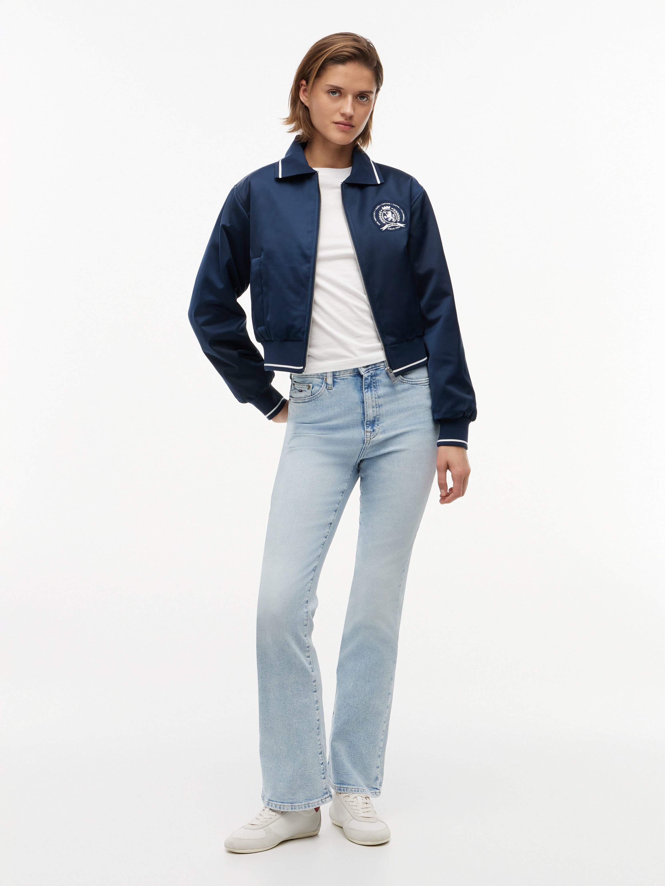 Tommy Jeans Bootcut-Jeans SYLVIA HGH FLR CJ1 Baumwolle mit Stretch, high waist, Flared Fit