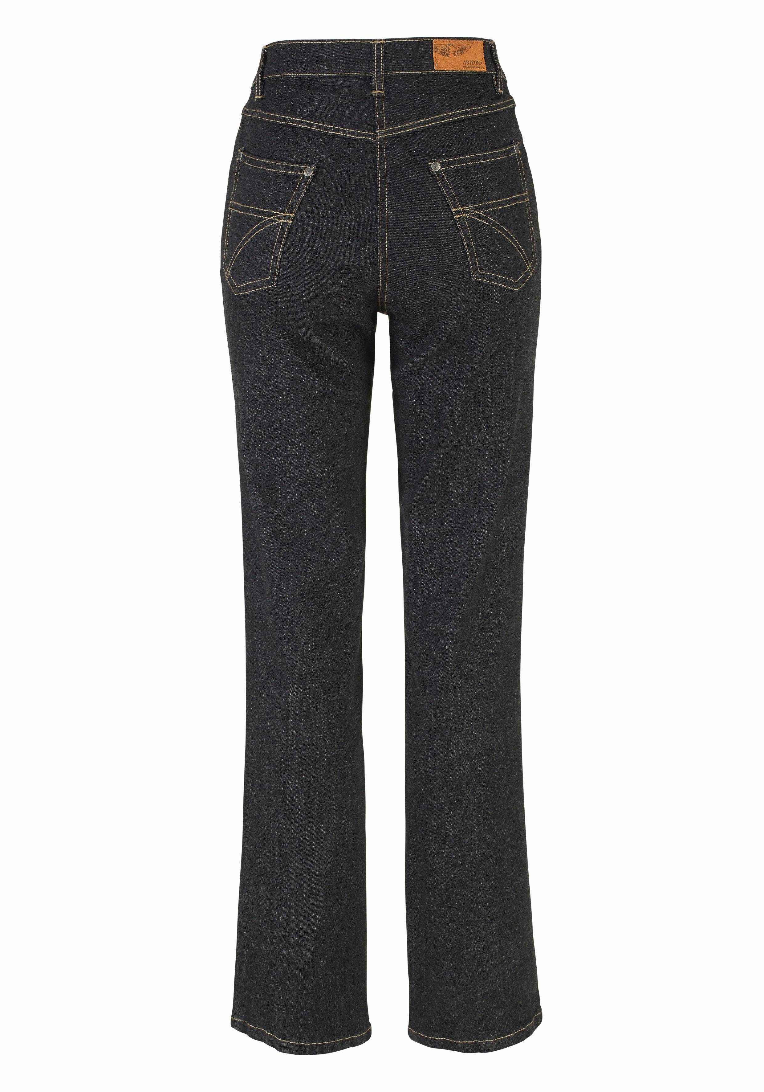 Arizona Gerade Jeans Waist High Annett black-used