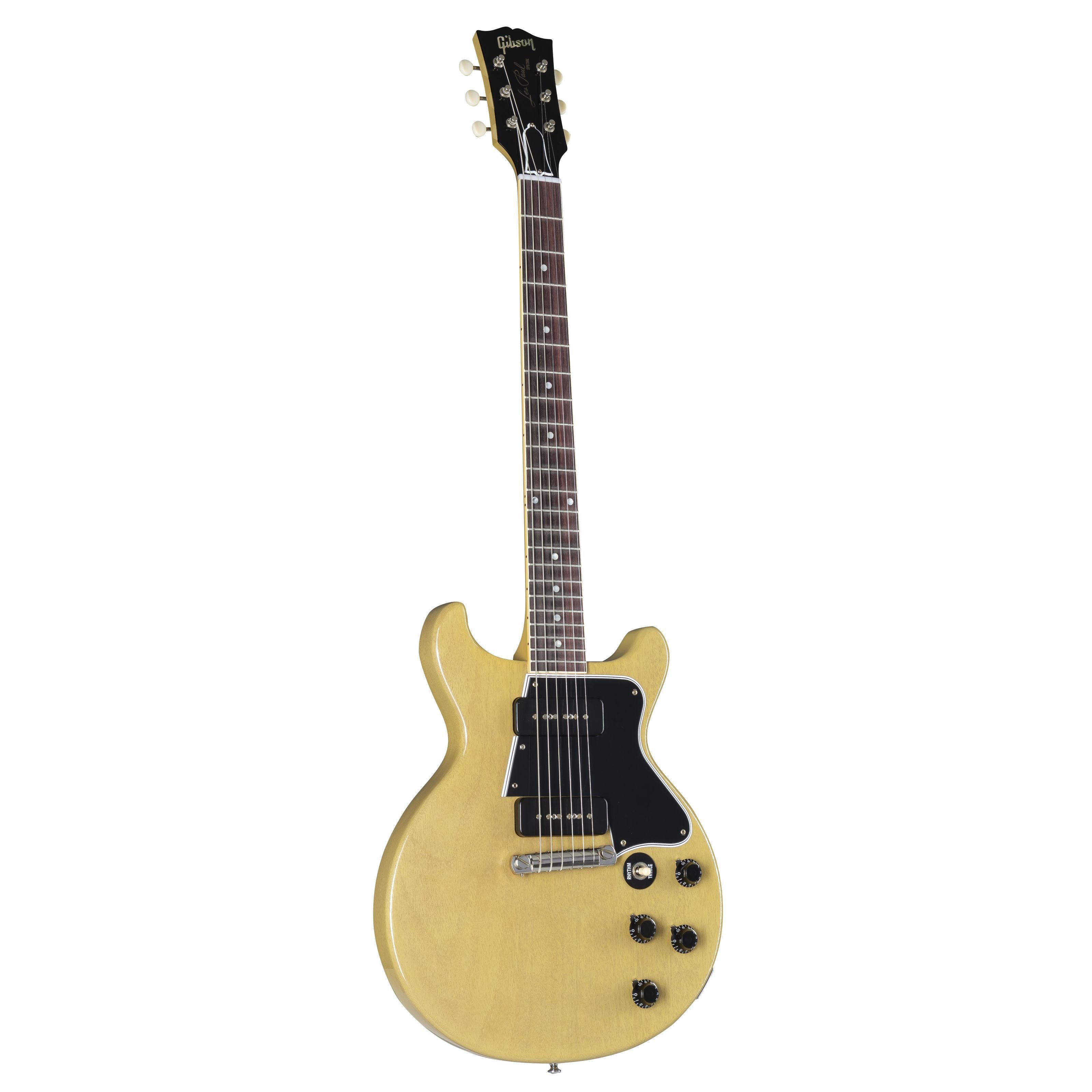 Gibson E-Gitarre, 1960 Les Paul Special Double Cut Reissue VOS TV Yellow #03409 - Cust