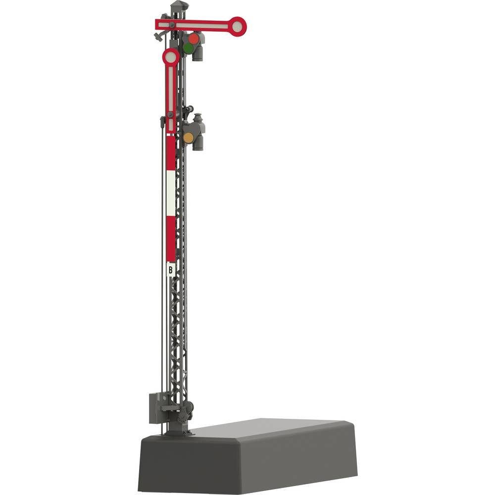 Modelleisenbahn-Signal Hauptsignal mit Gittermast (Hp 0 / Hp 1 / Hp 2