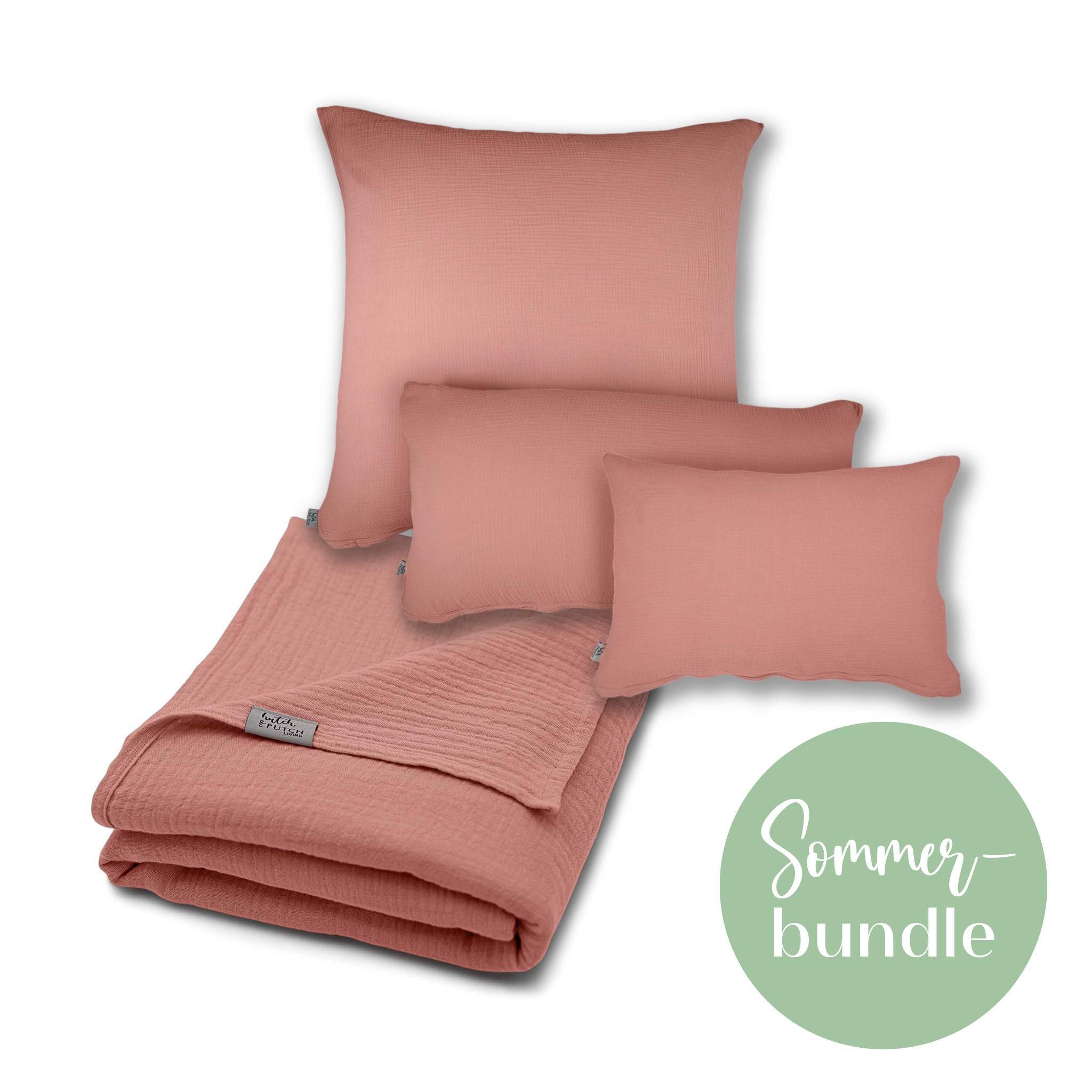 hutch&putch Bettwäsche Musselin-Sommerbundle (Sommerdecke 200x135cm + günstig online kaufen